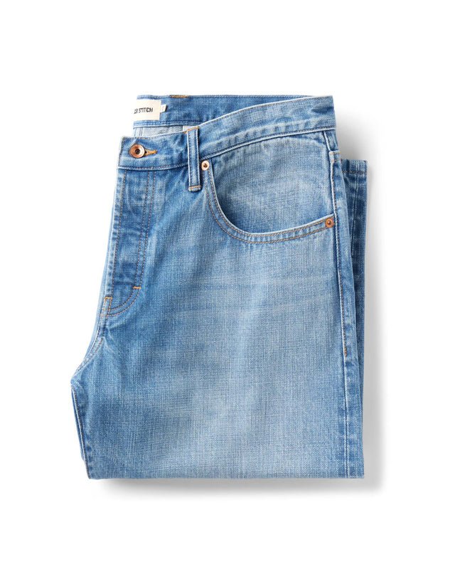 The Democratic Jean | Light Wash Organic Selvedge - Image 5