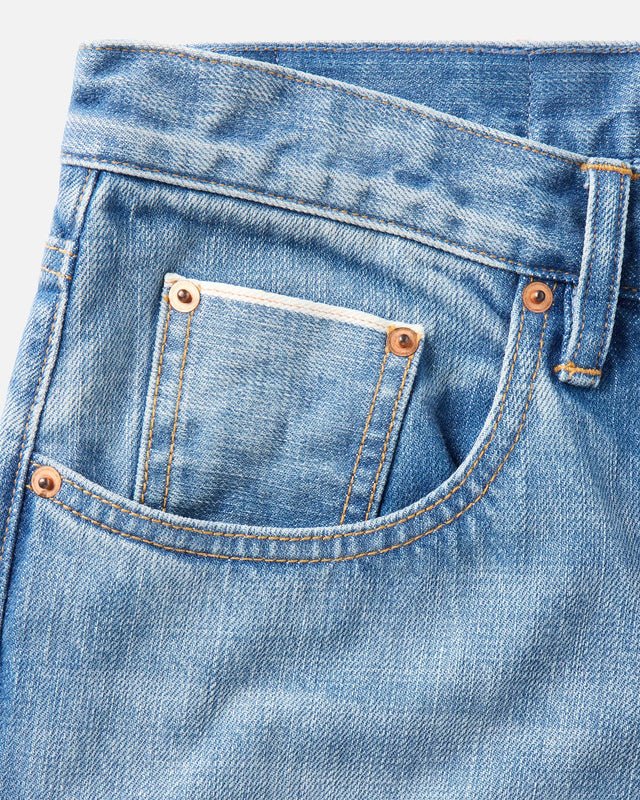 The Democratic Jean | Light Wash Organic Selvedge - Image 6