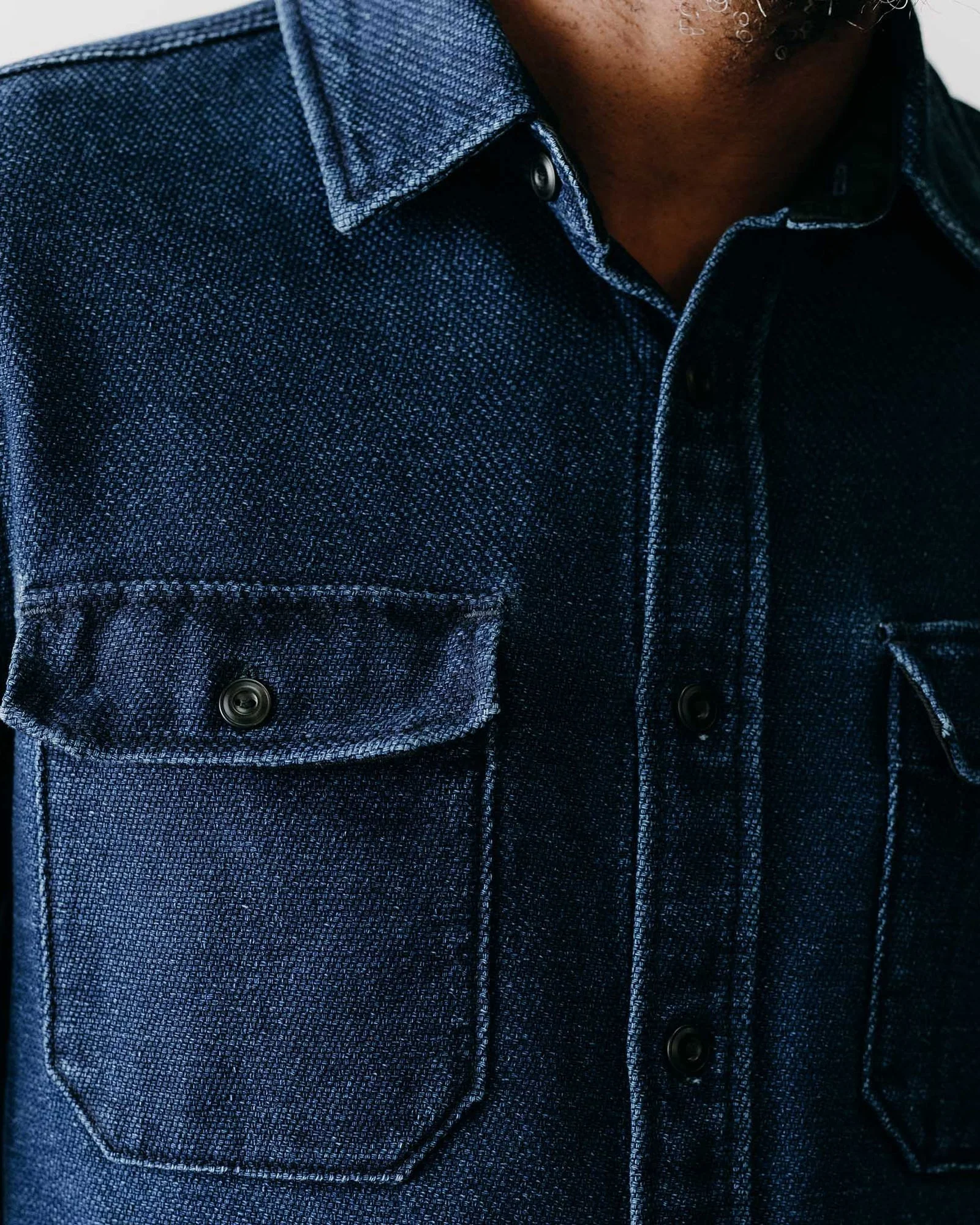 The Division Shirt | Indigo Twill - Image 3