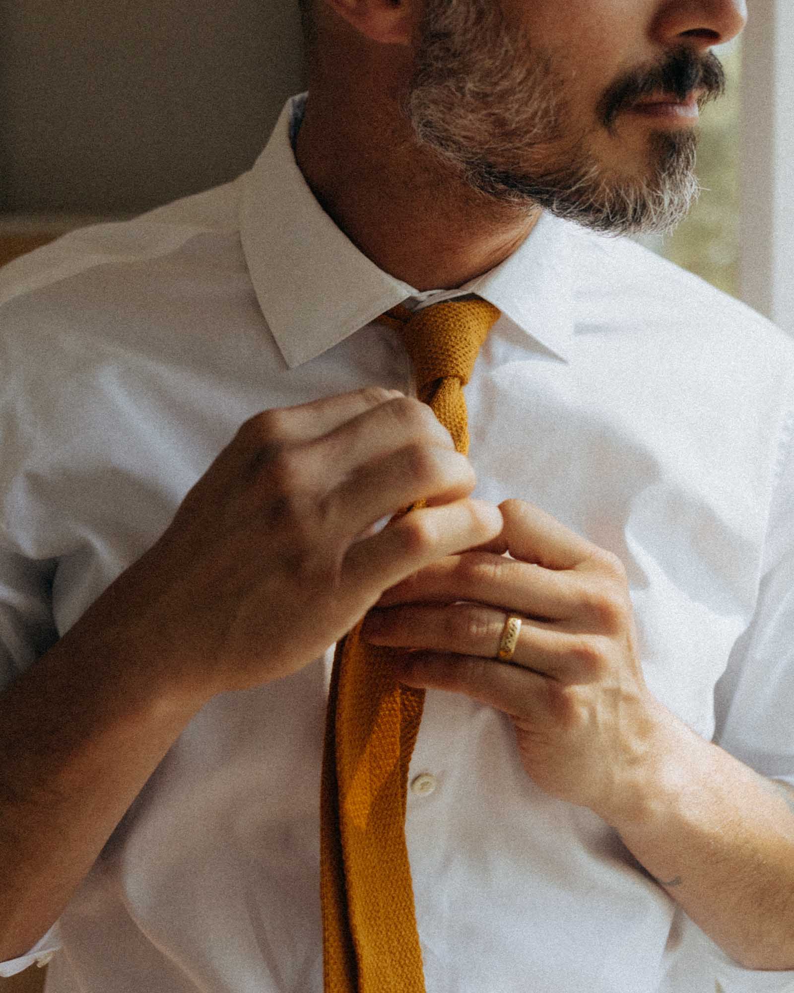 The Hyde | White Pinpoint Oxford - Image 3