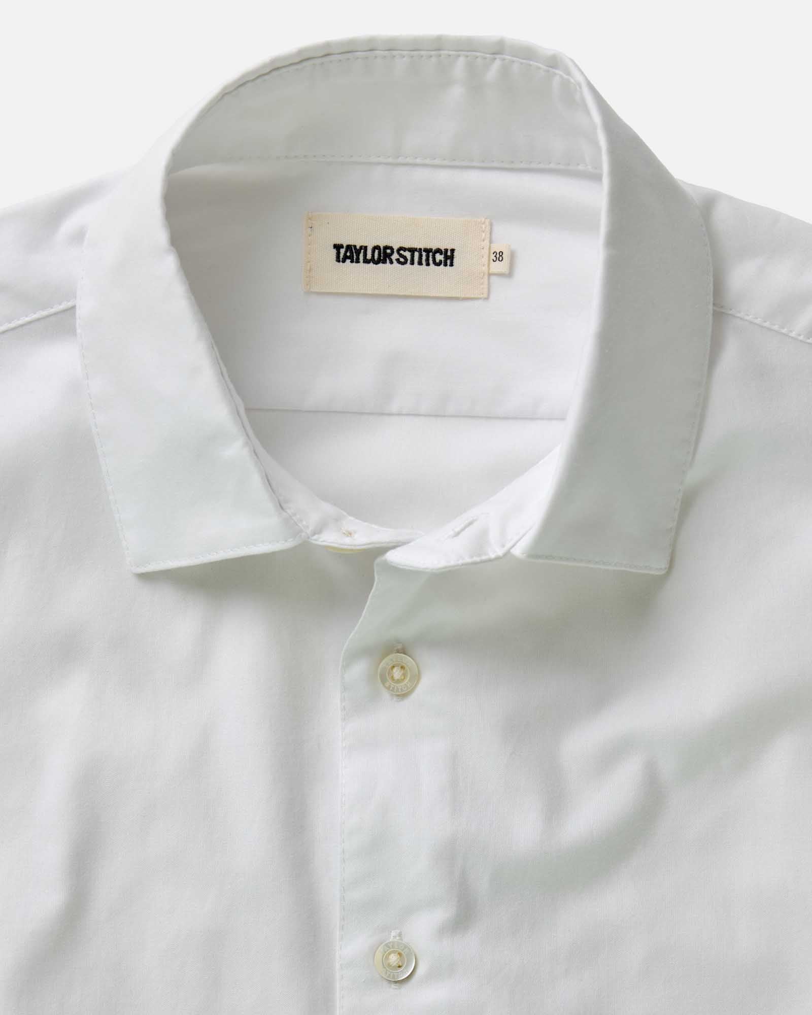 The Hyde | White Pinpoint Oxford - Image 6