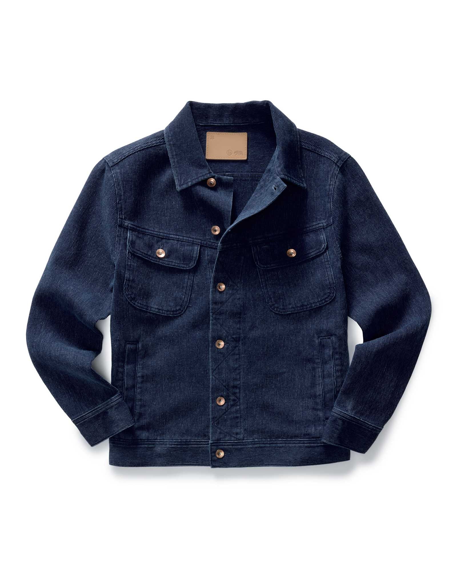 The Long Haul Jacket | Rinsed Indigo Waffle - Image 2