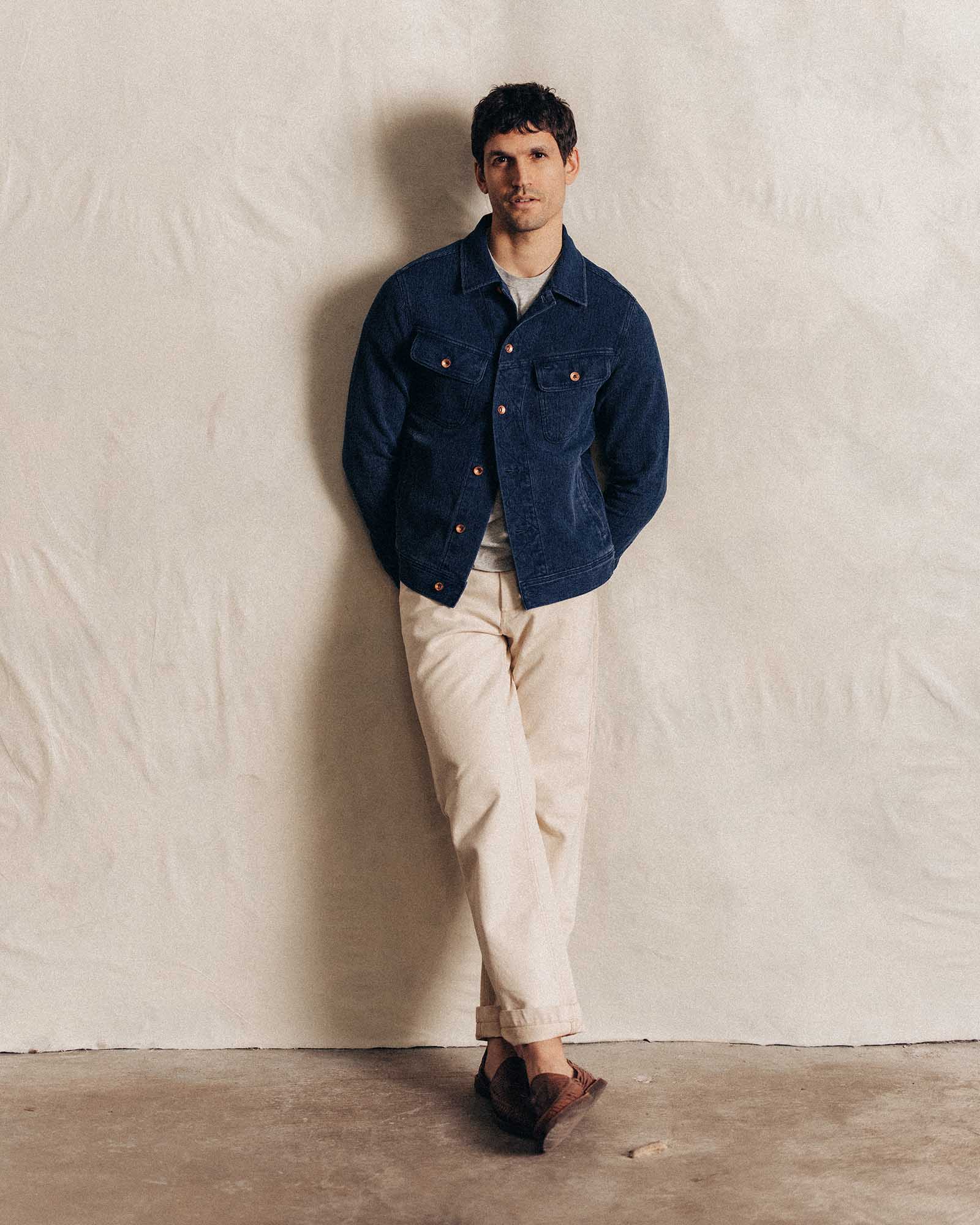 The Long Haul Jacket | Rinsed Indigo Waffle - Image 4