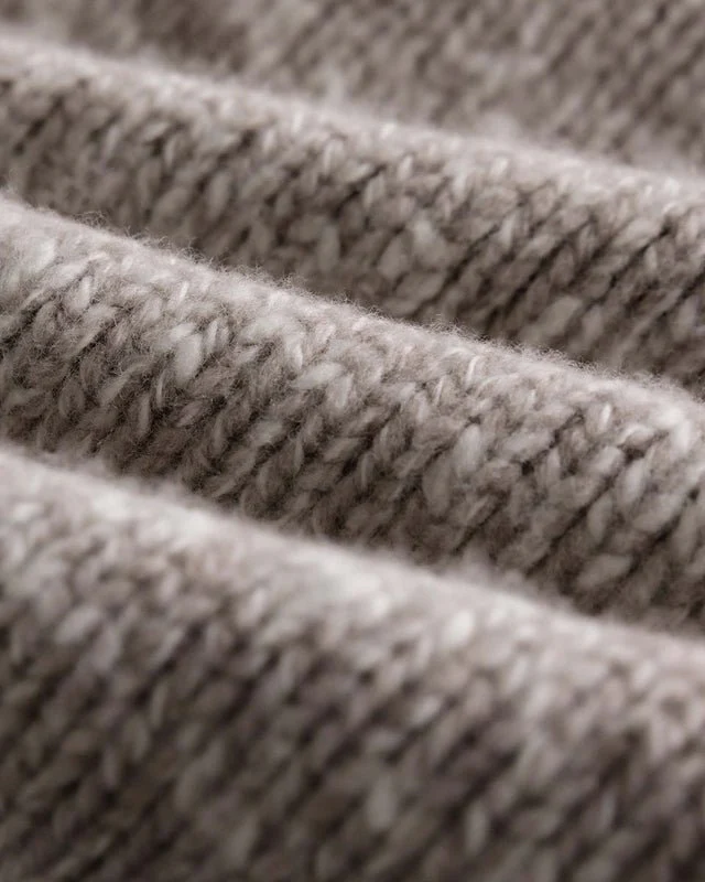 The Match V-Neck Sweater | Sable Merino Slub - Image 6