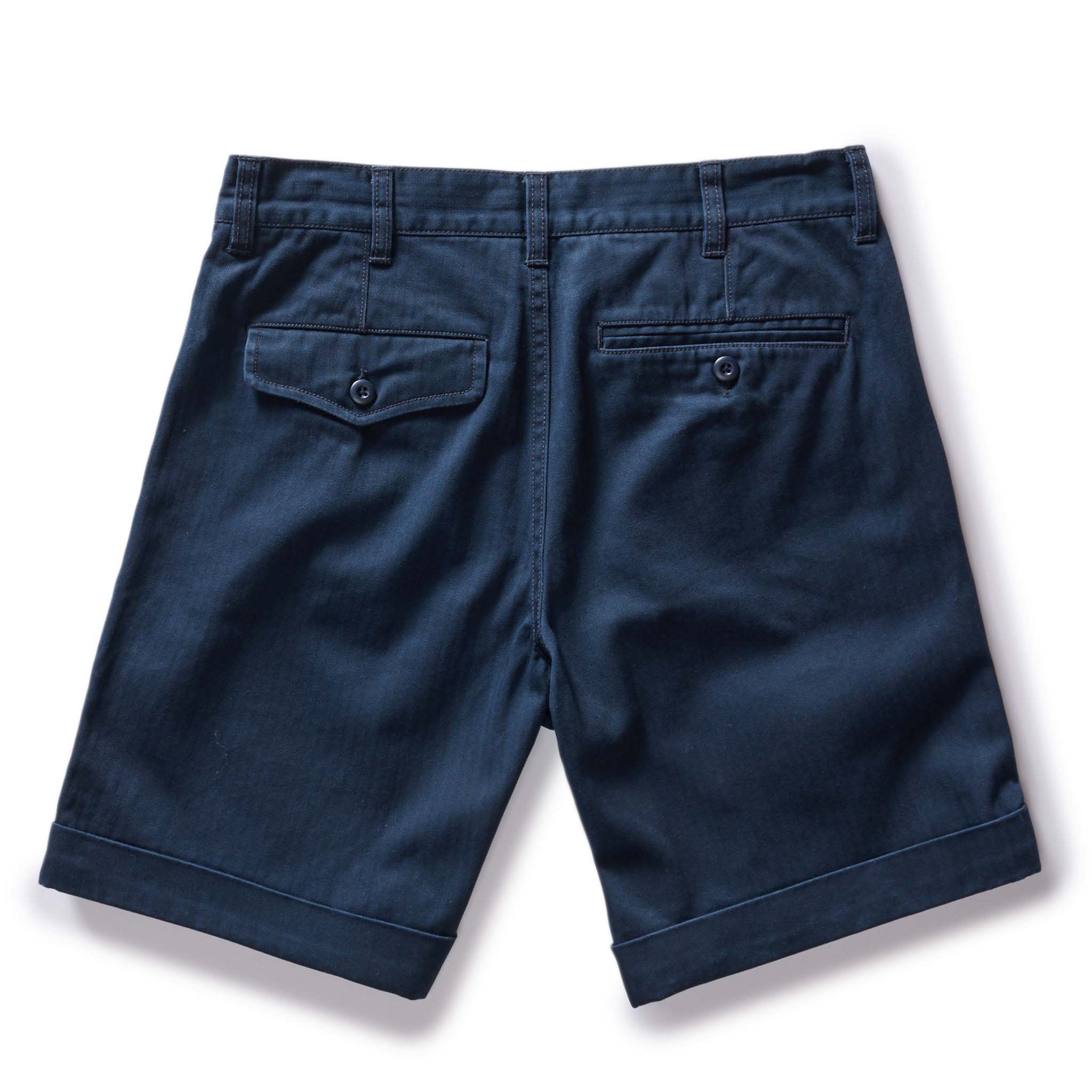 The Matlow Short | Dark Navy Herringbone - Image 3