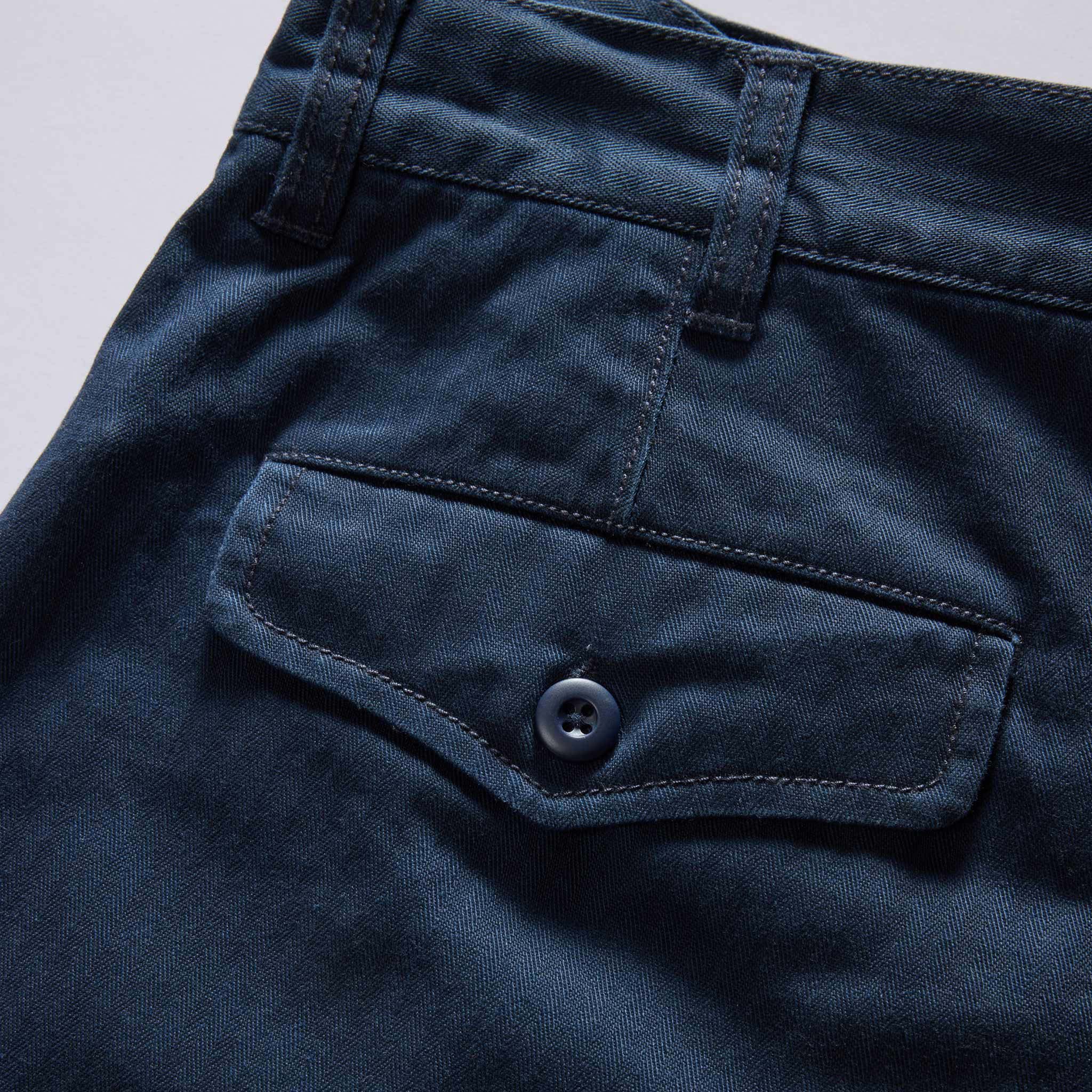 The Matlow Short | Dark Navy Herringbone - Image 4
