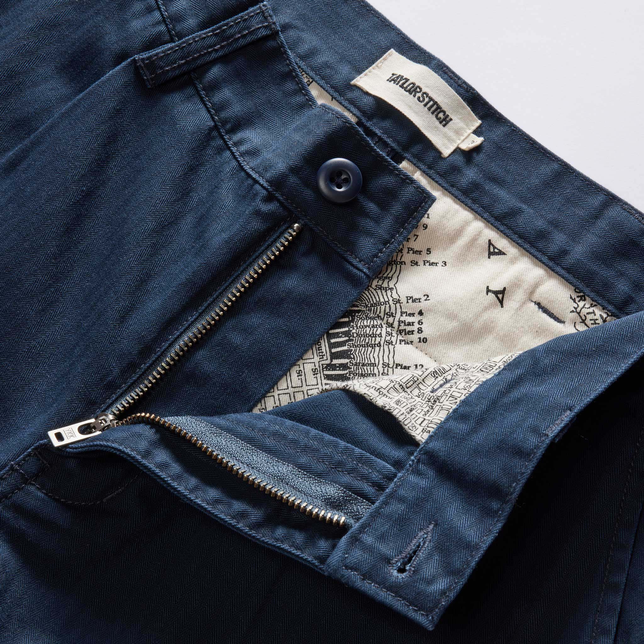 The Matlow Short | Dark Navy Herringbone - Image 6