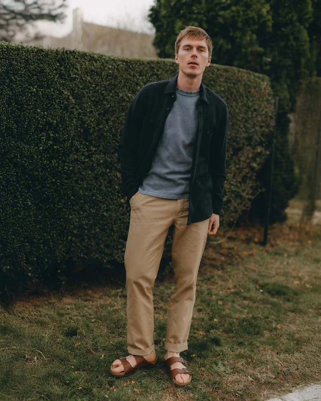 The North Shore Knit Shirt | Heather Navy - Image 3