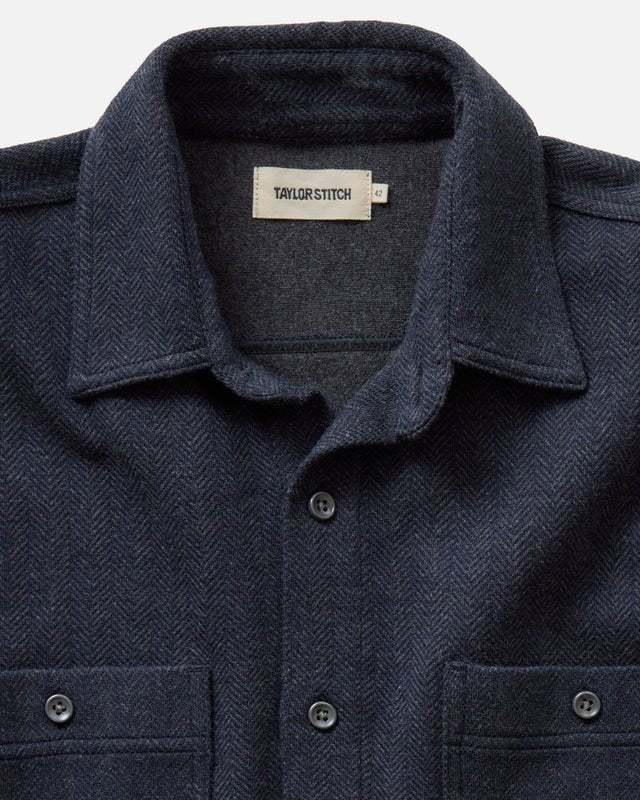 The North Shore Knit Shirt | Heather Navy - Image 4