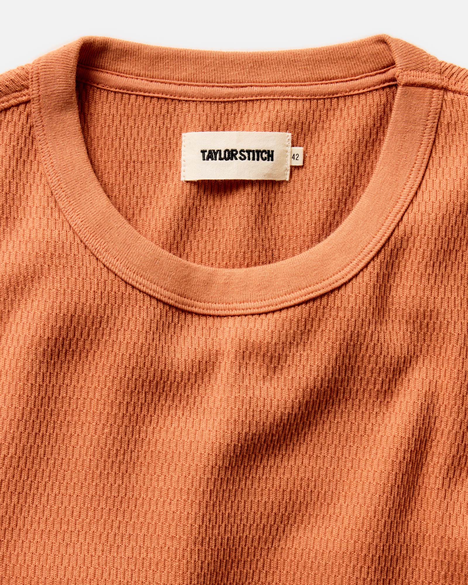 The Organic Cotton Crew | Summit Orange Waffle - Image 3