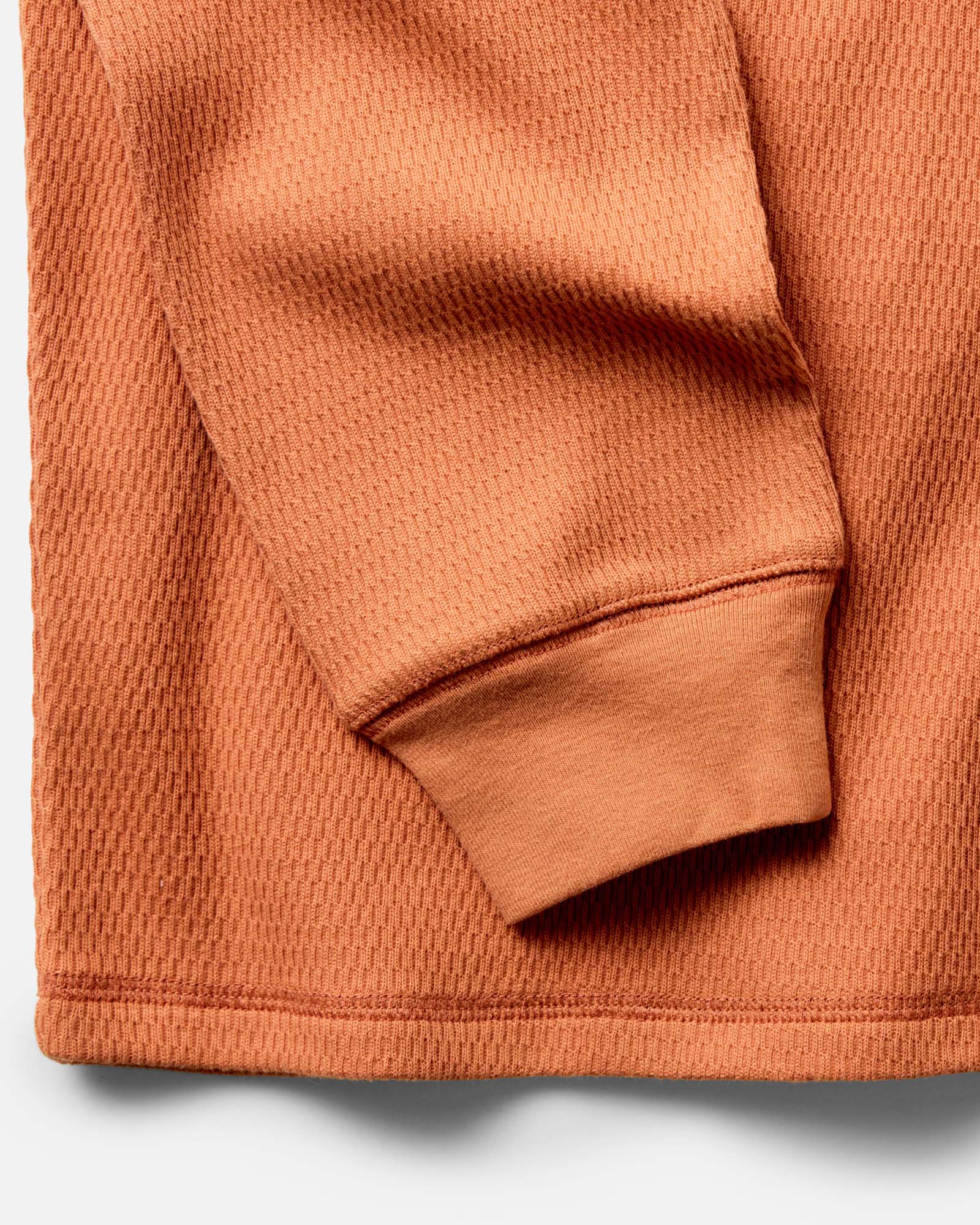 The Organic Cotton Crew | Summit Orange Waffle - Image 4