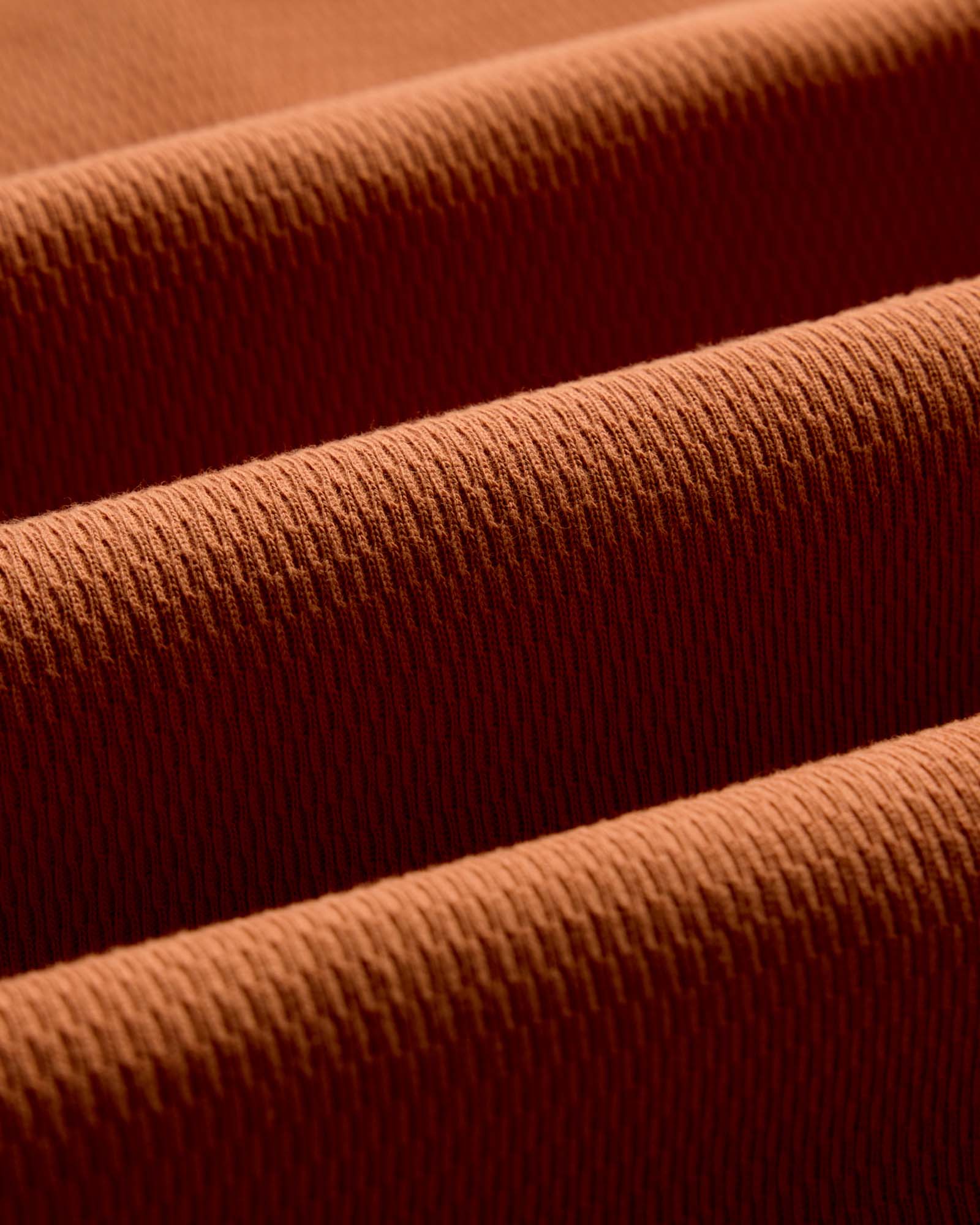 The Organic Cotton Crew | Summit Orange Waffle - Image 5