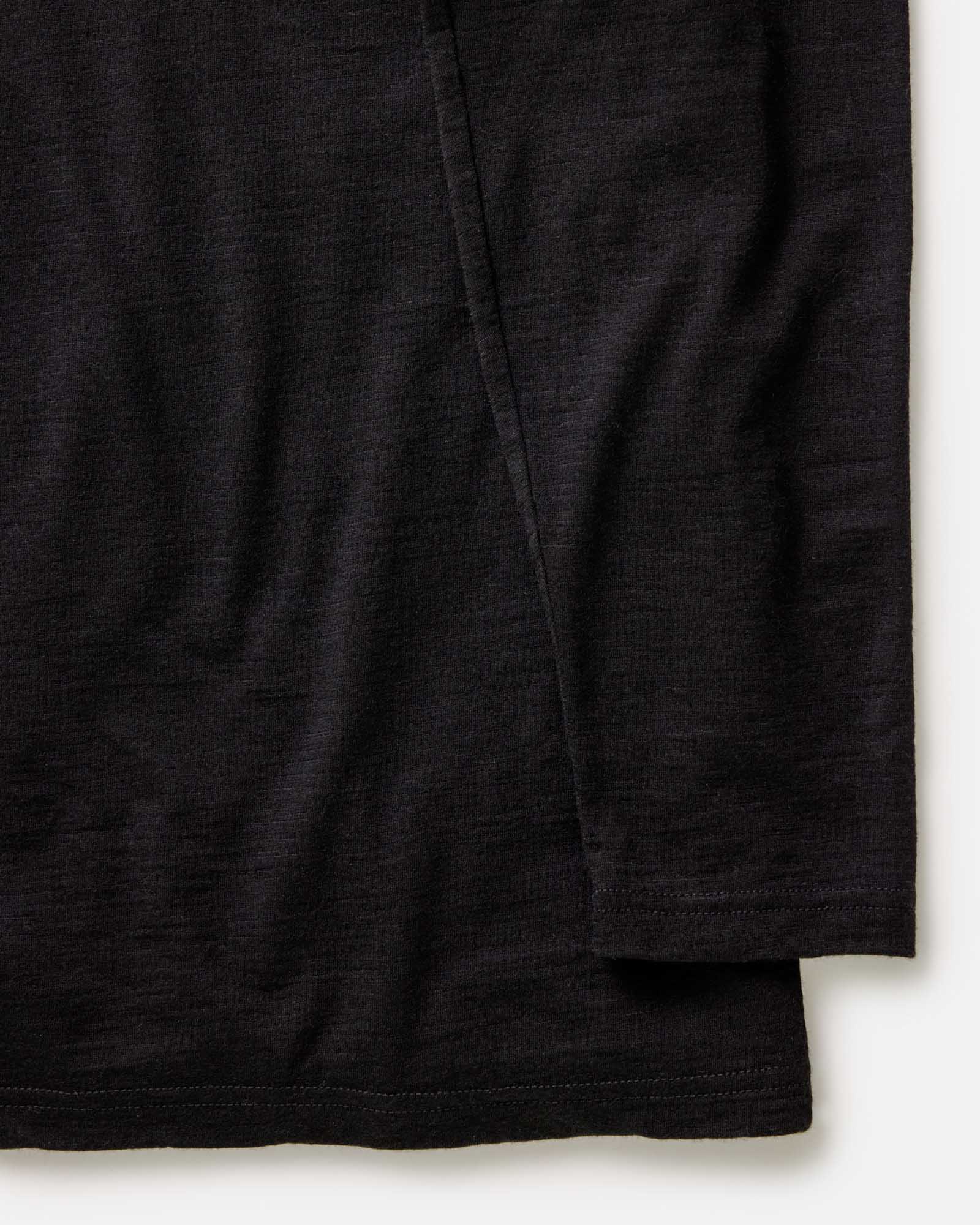 The Ridgeline Merino Hoodie | Coal - Image 5