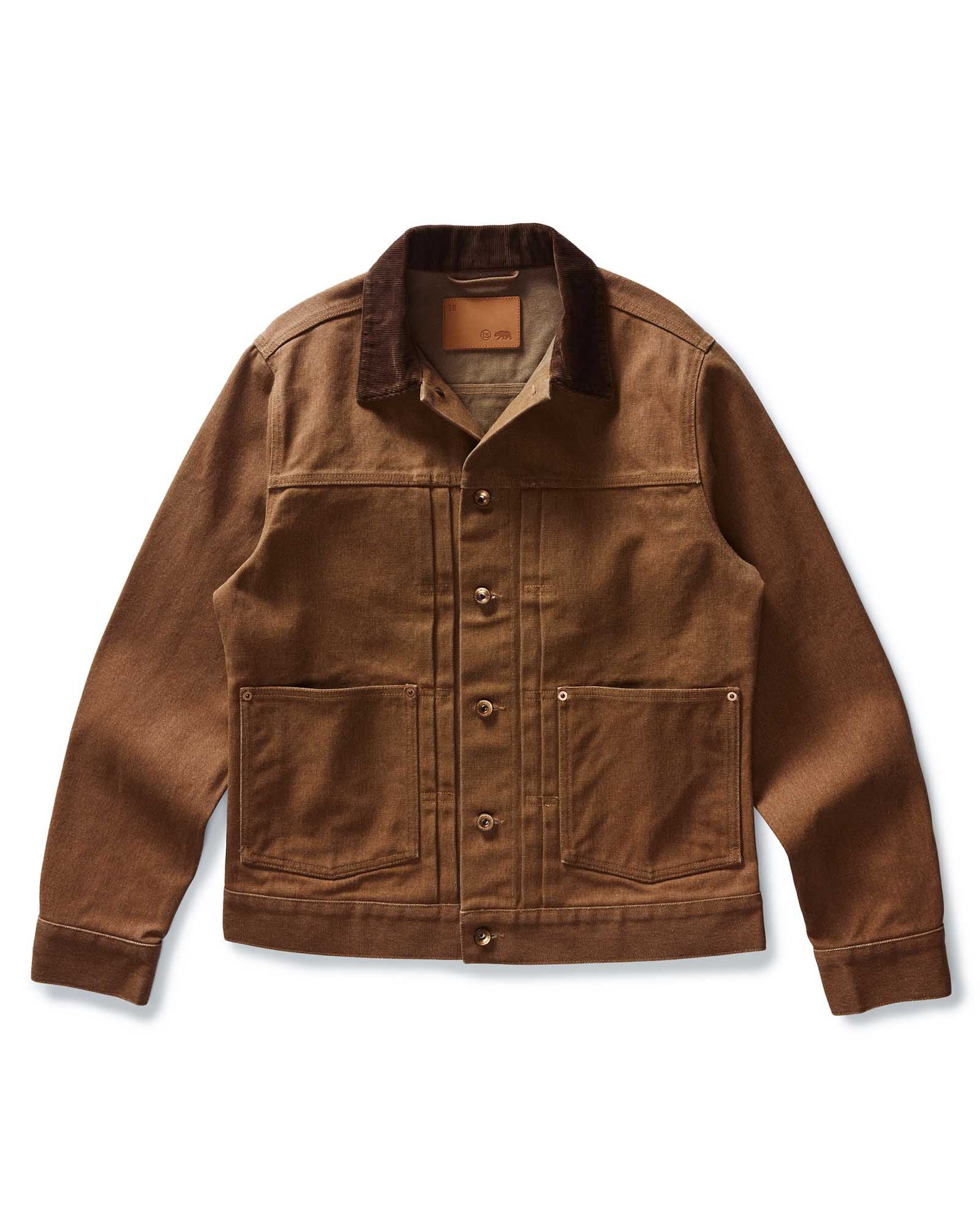 The Ryder Jacket | Tobacco Chipped Canvas - Image 2