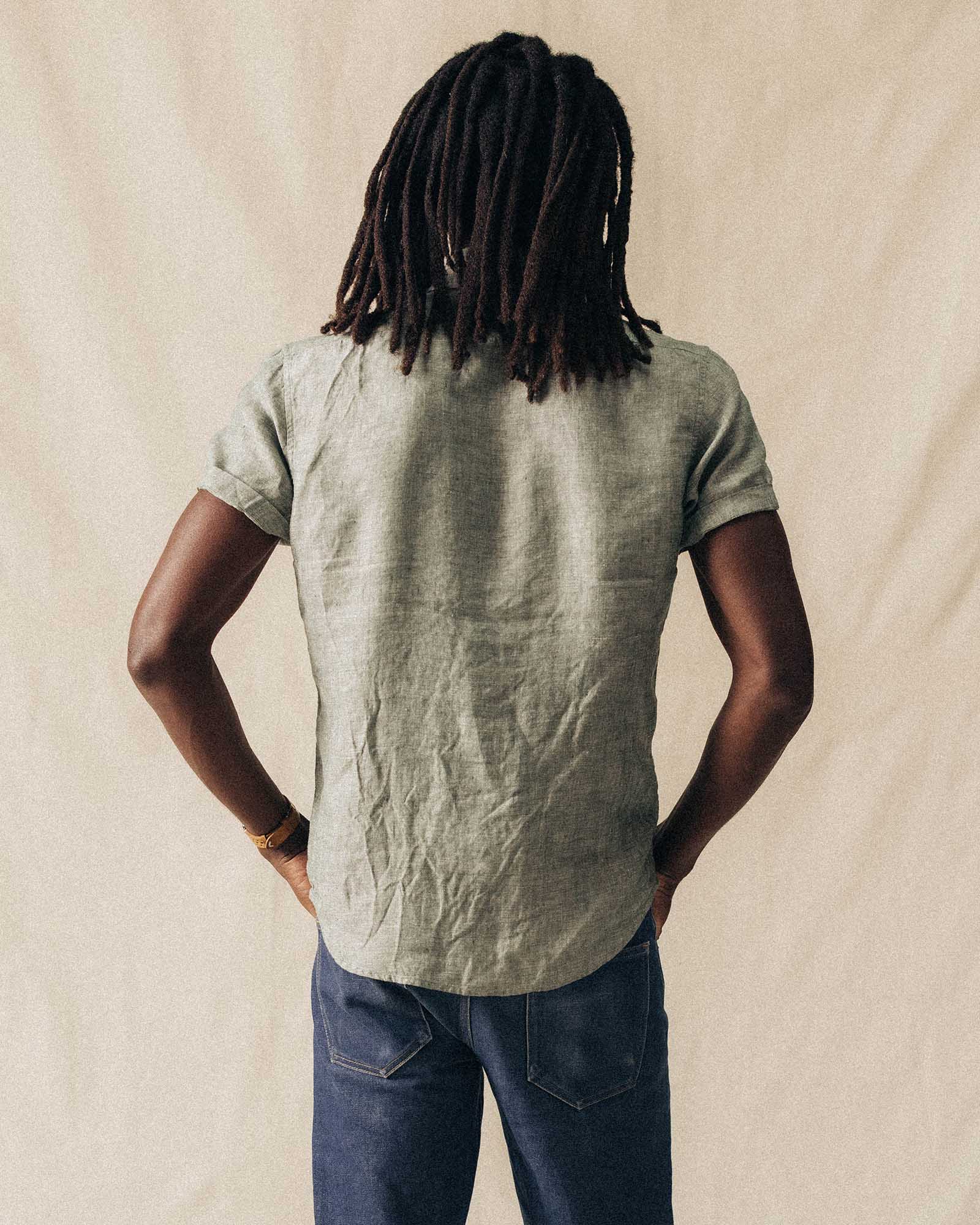 The Short Sleeve California | Cilantro Hemp - Image 3