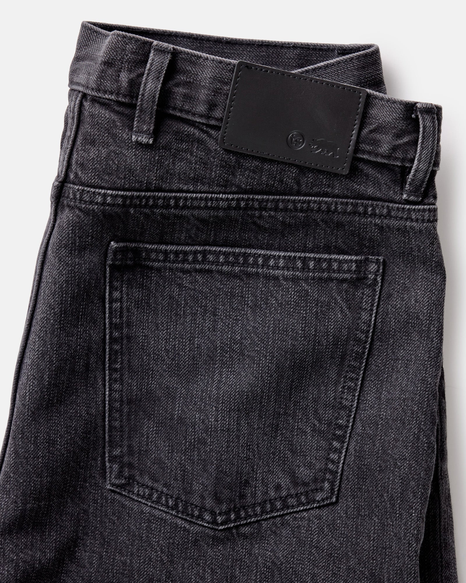 The Slim Jean | Washed Black Organic Slub Selvedge - Image 5