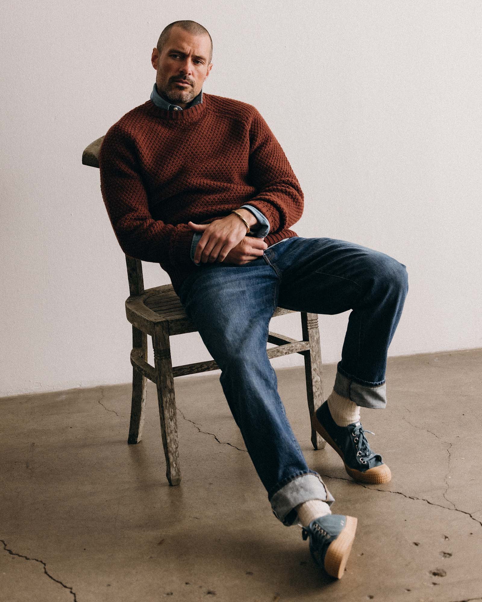 The Straight Jean | Mid Wash Organic Selvedge - Image 4