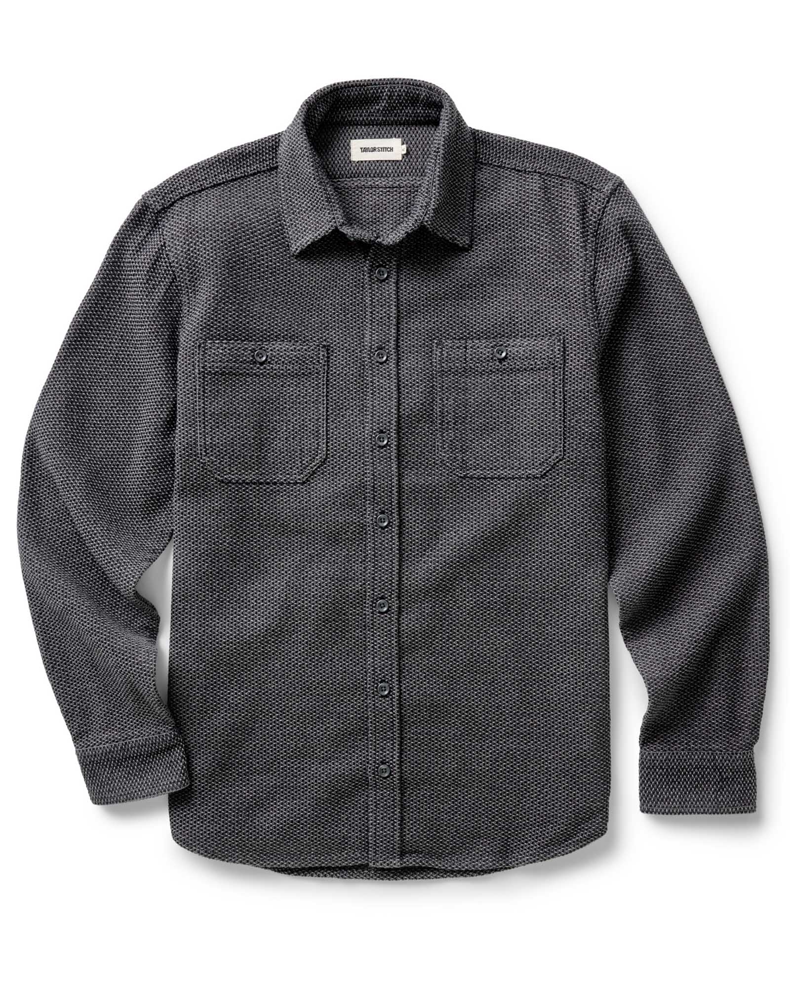 The Utility Shirt | Charcoal Sashiko - Image 2