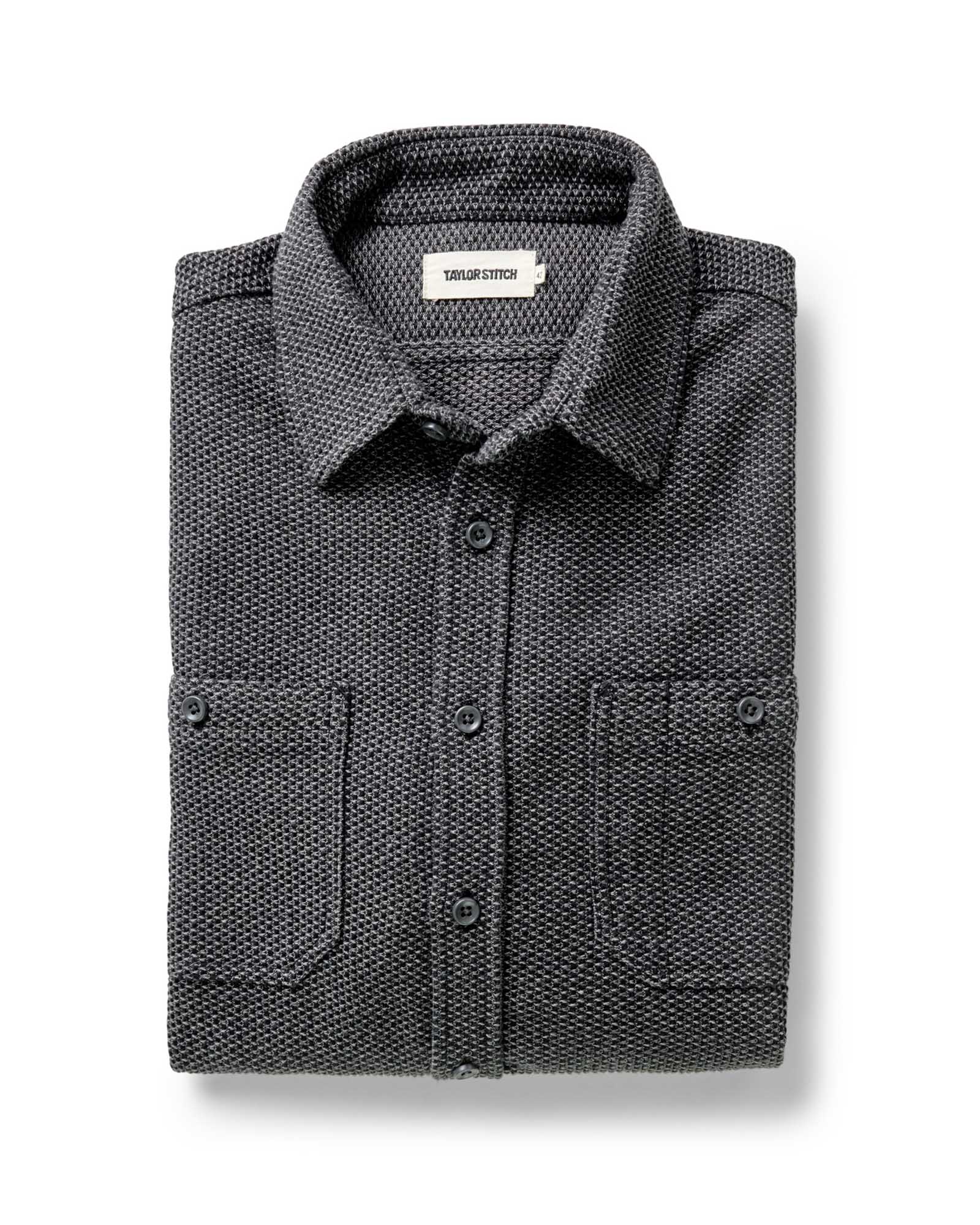 The Utility Shirt | Charcoal Sashiko - Image 4