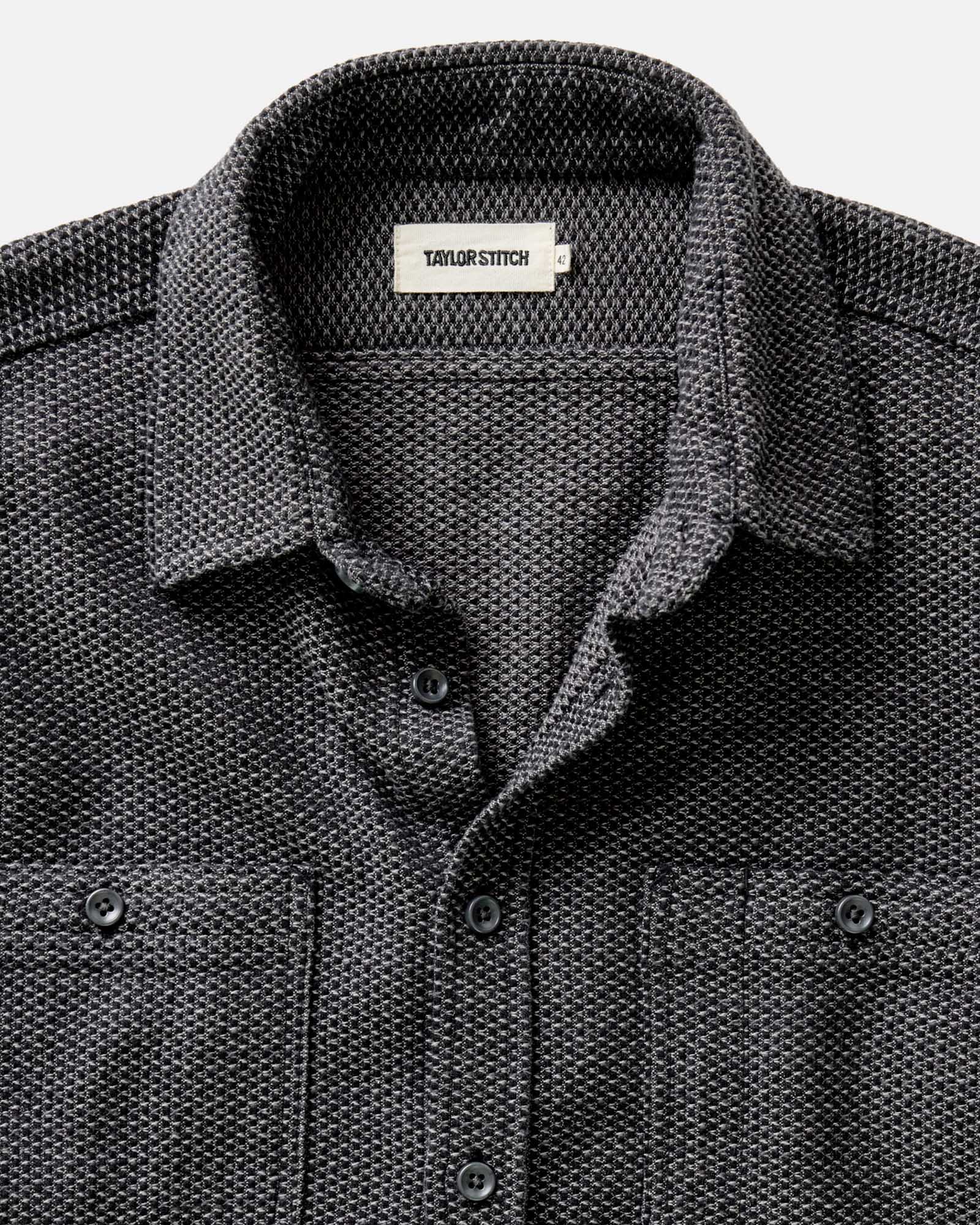 The Utility Shirt | Charcoal Sashiko - Image 5