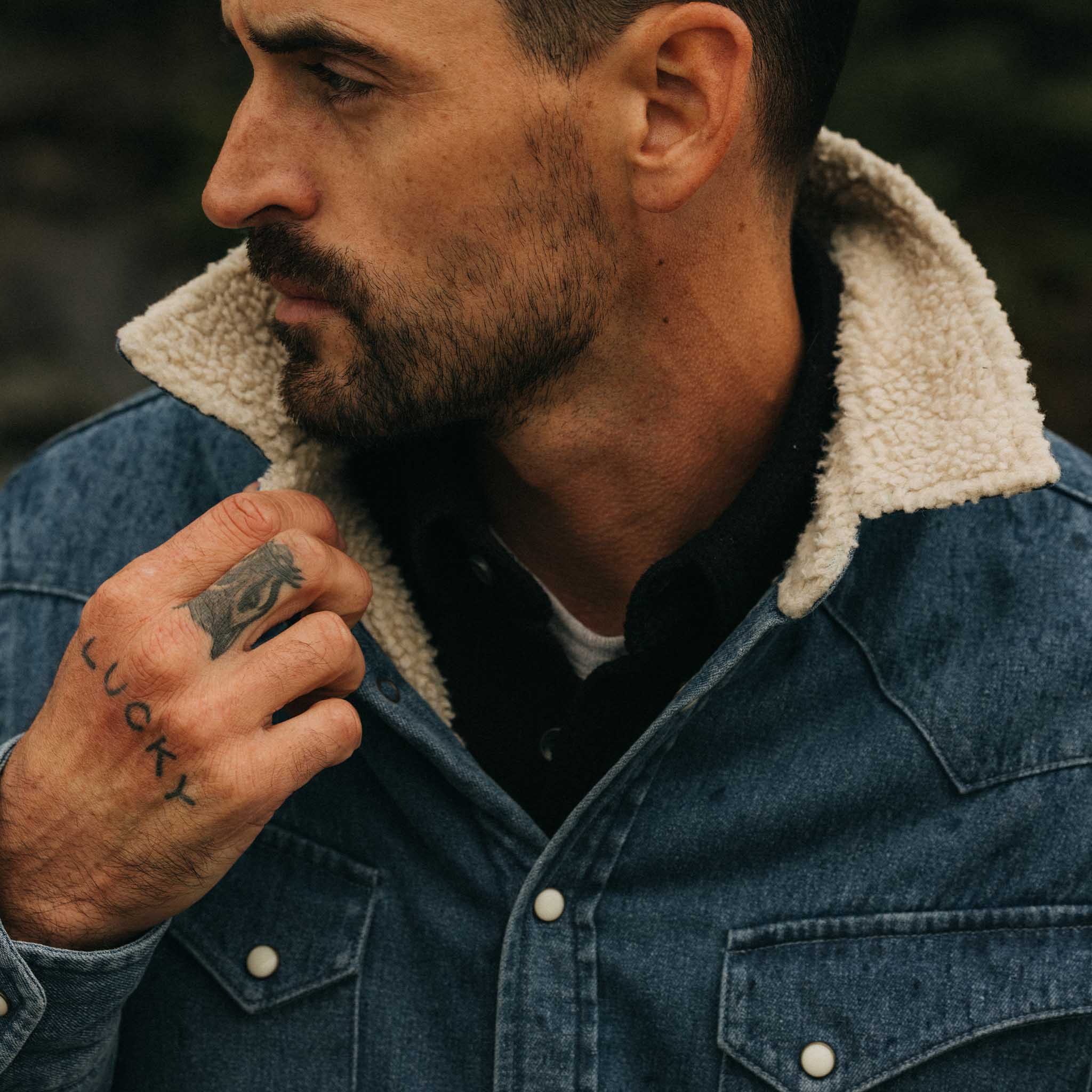 The Western Shirt Jacket | Washed Indigo - Image 3
