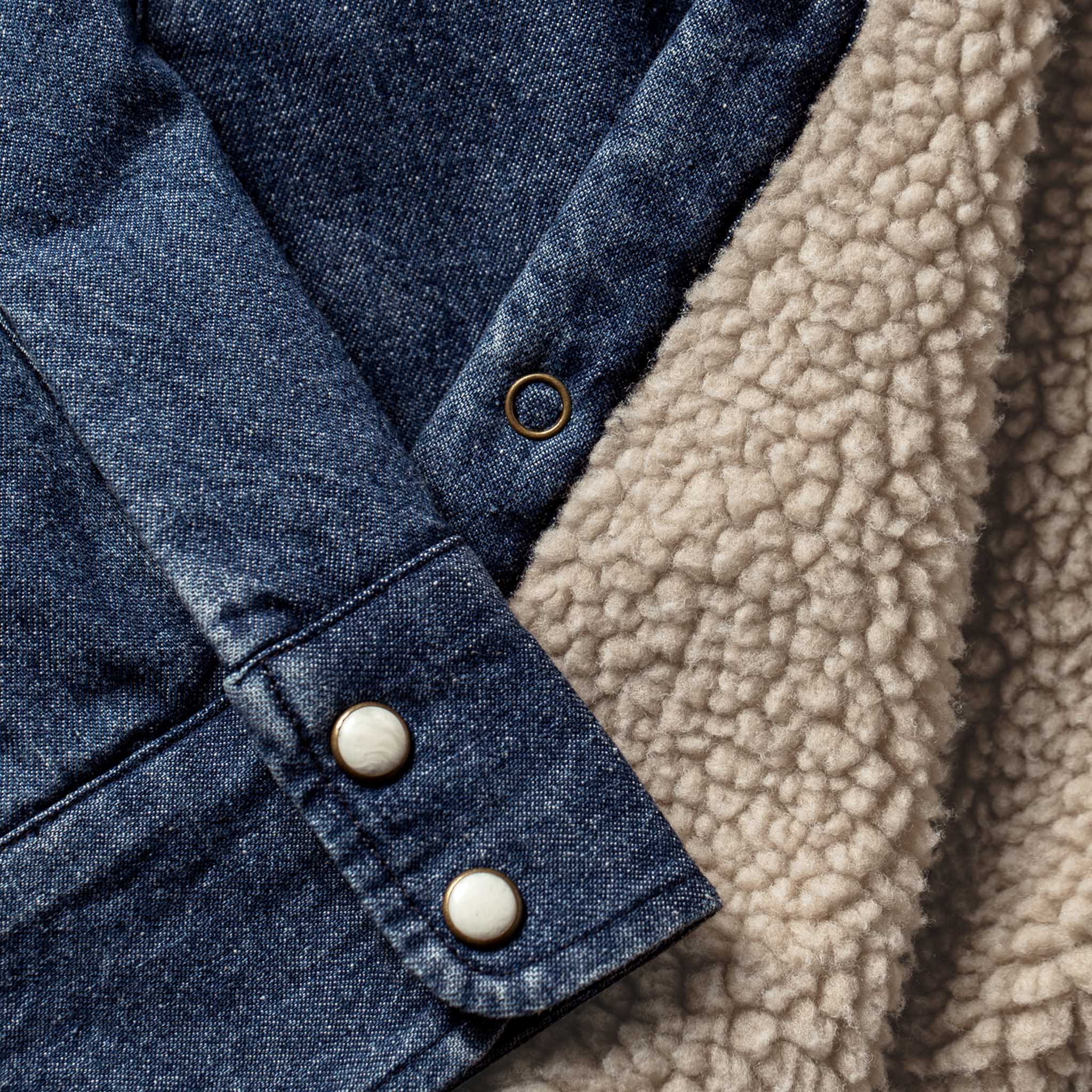 The Western Shirt Jacket | Washed Indigo - Image 6