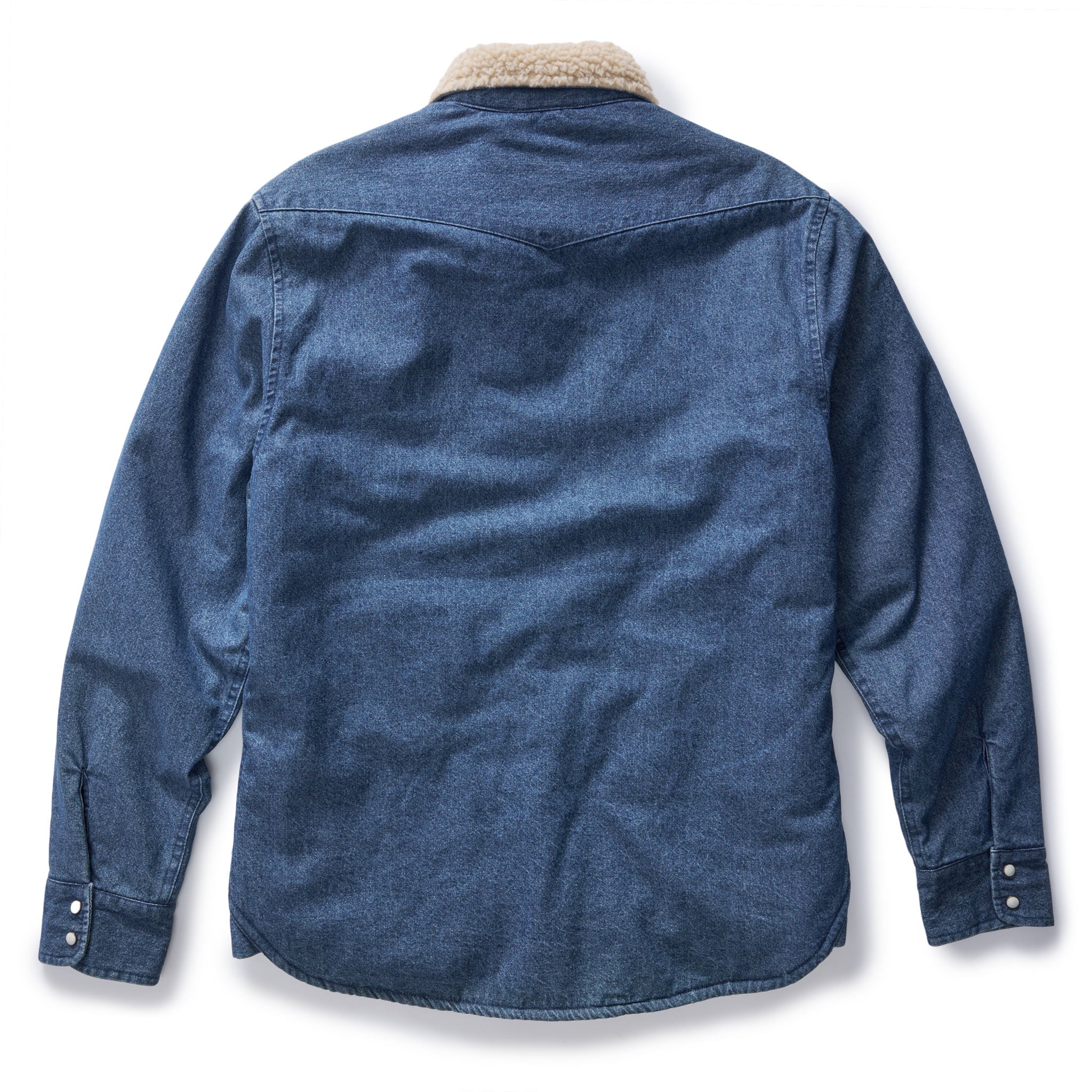The Western Shirt Jacket | Washed Indigo - Image 8