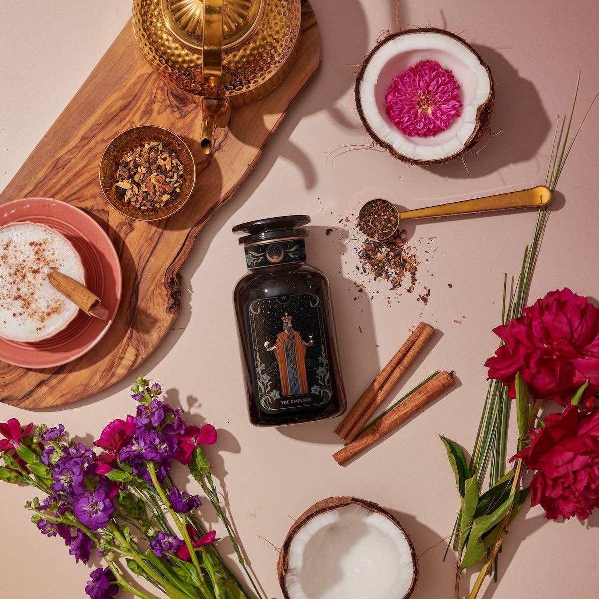 The Emperor | Green Chaga Chai with Lion's Mane and Reishi - Image 2