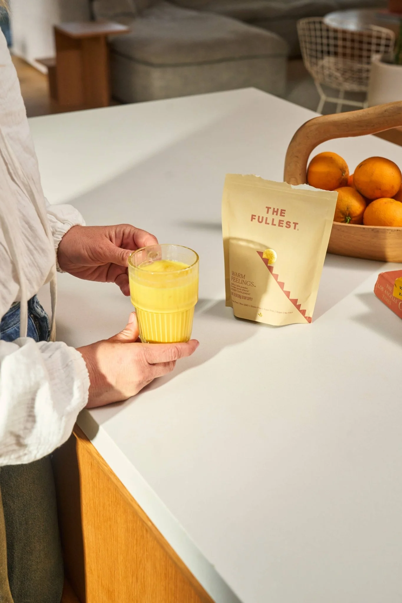 Warm Feelings® Saffron Latte - Image 3