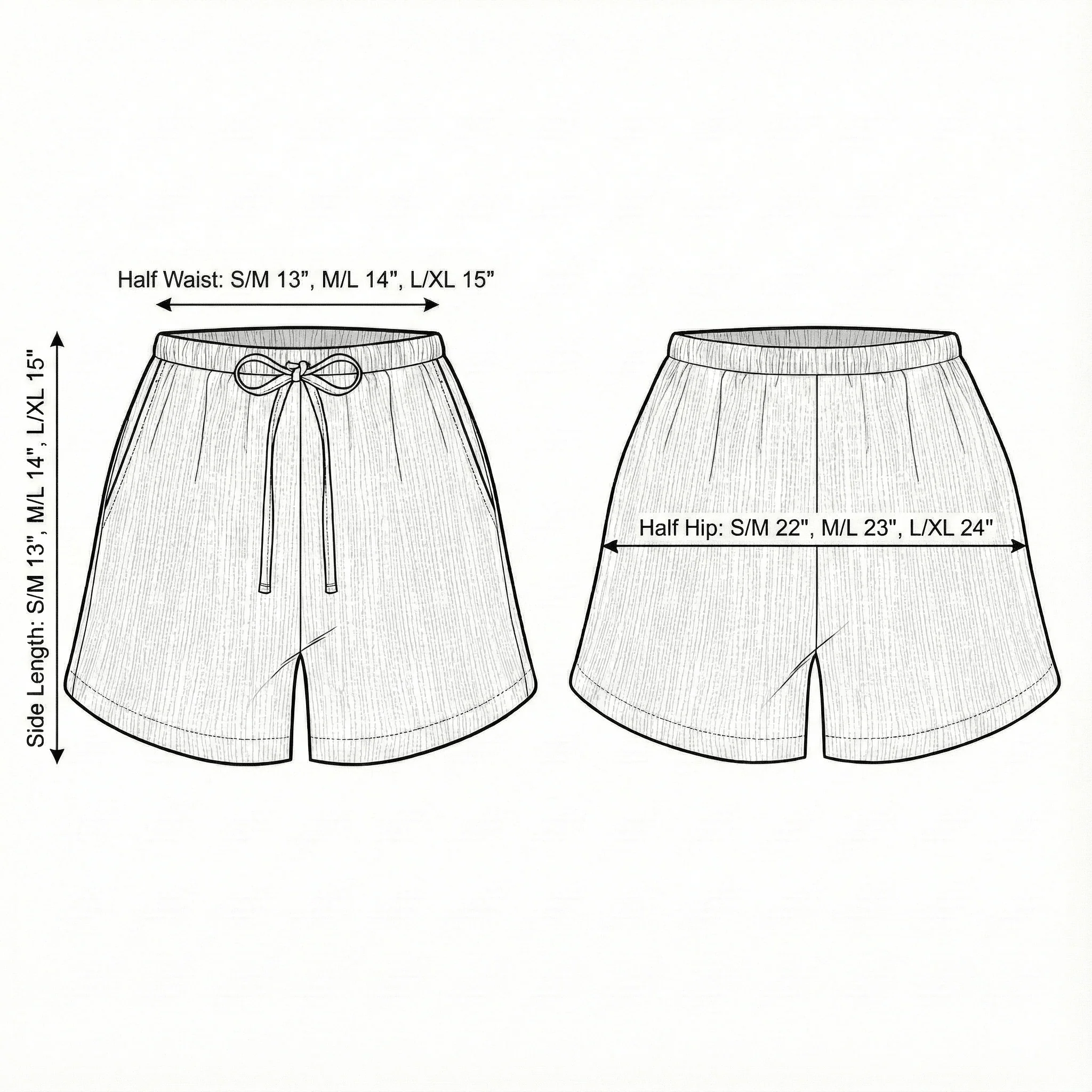 Aura Drawstring Shorts - Image 13
