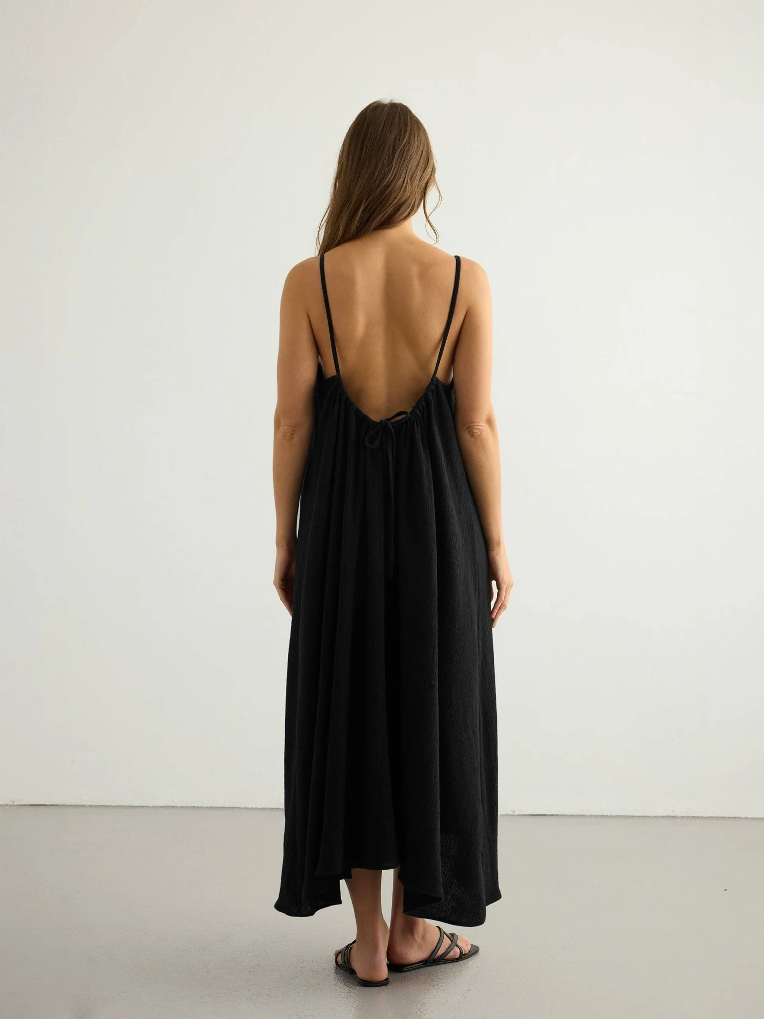 Aura Low Back Maxi Dress - Image 6