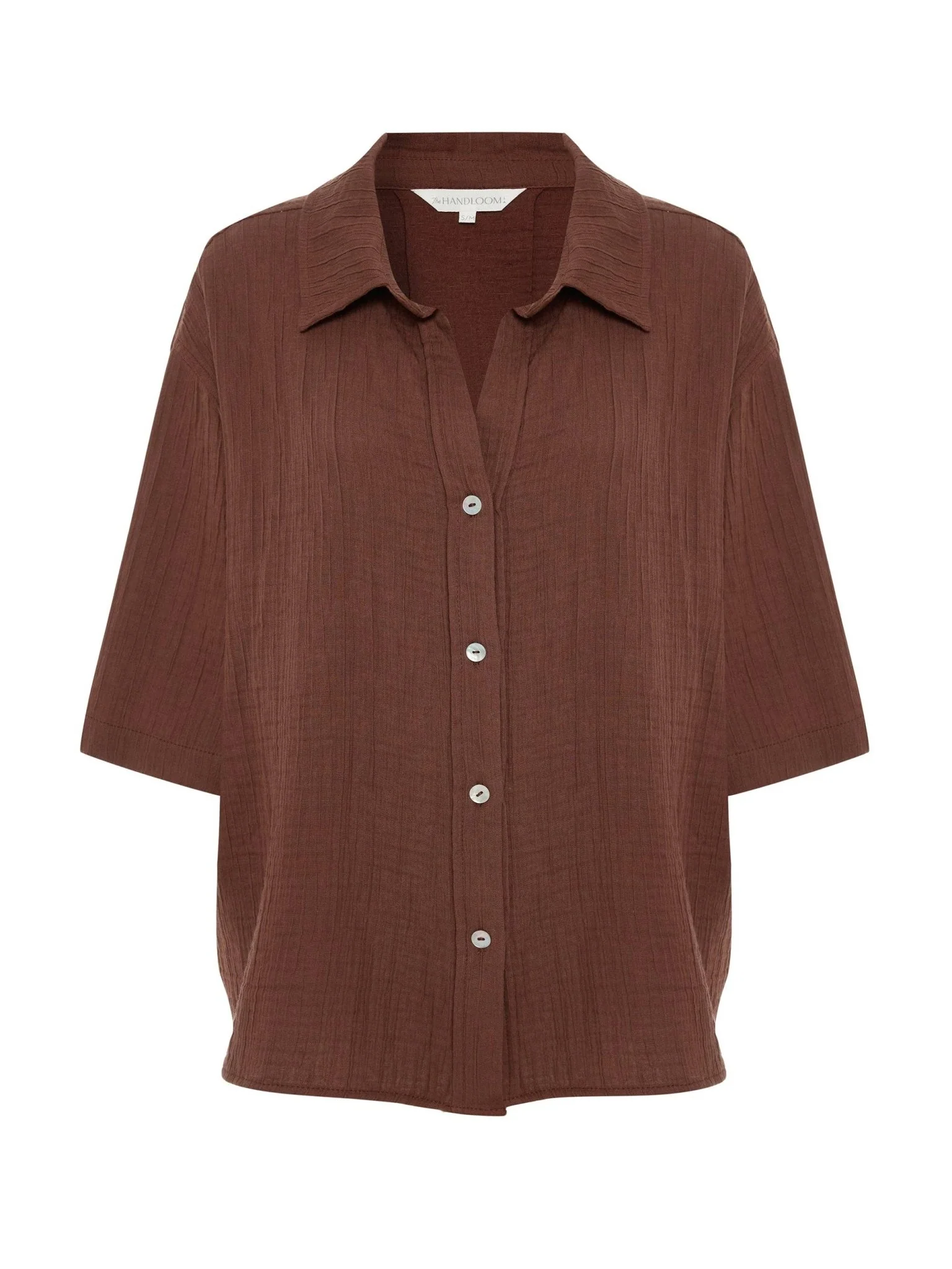 Kaya Boyfriend Shirt | Terracotta - Image 9