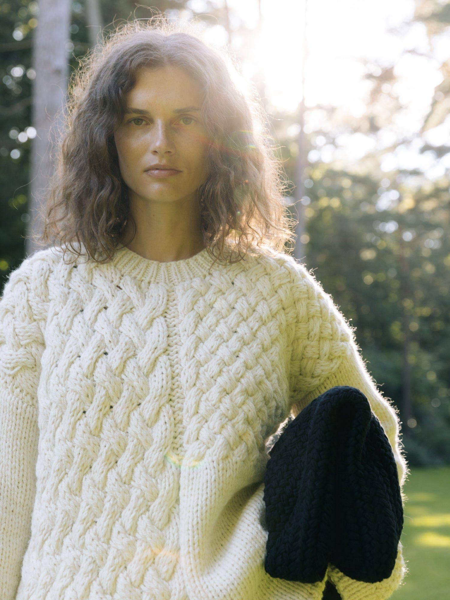 Heartbreaker | Alpaca & Wool Sweater in Sea Salt - Image 5