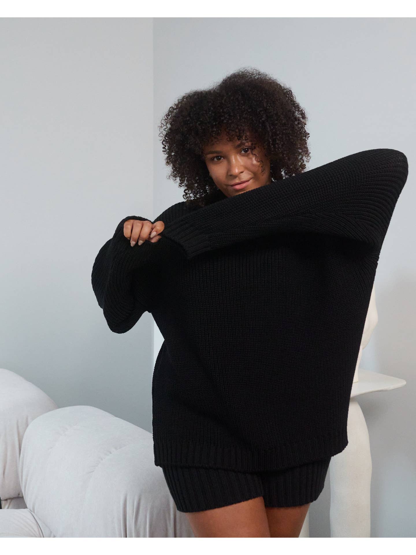 Laumės Sweater | Black - Image 3
