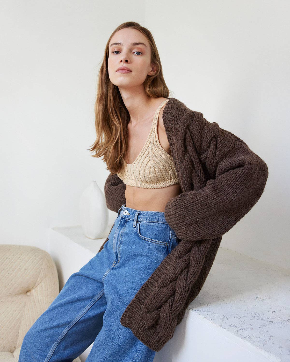 Twisted Erik | Wool & Alpaca Cardigan - Image 2
