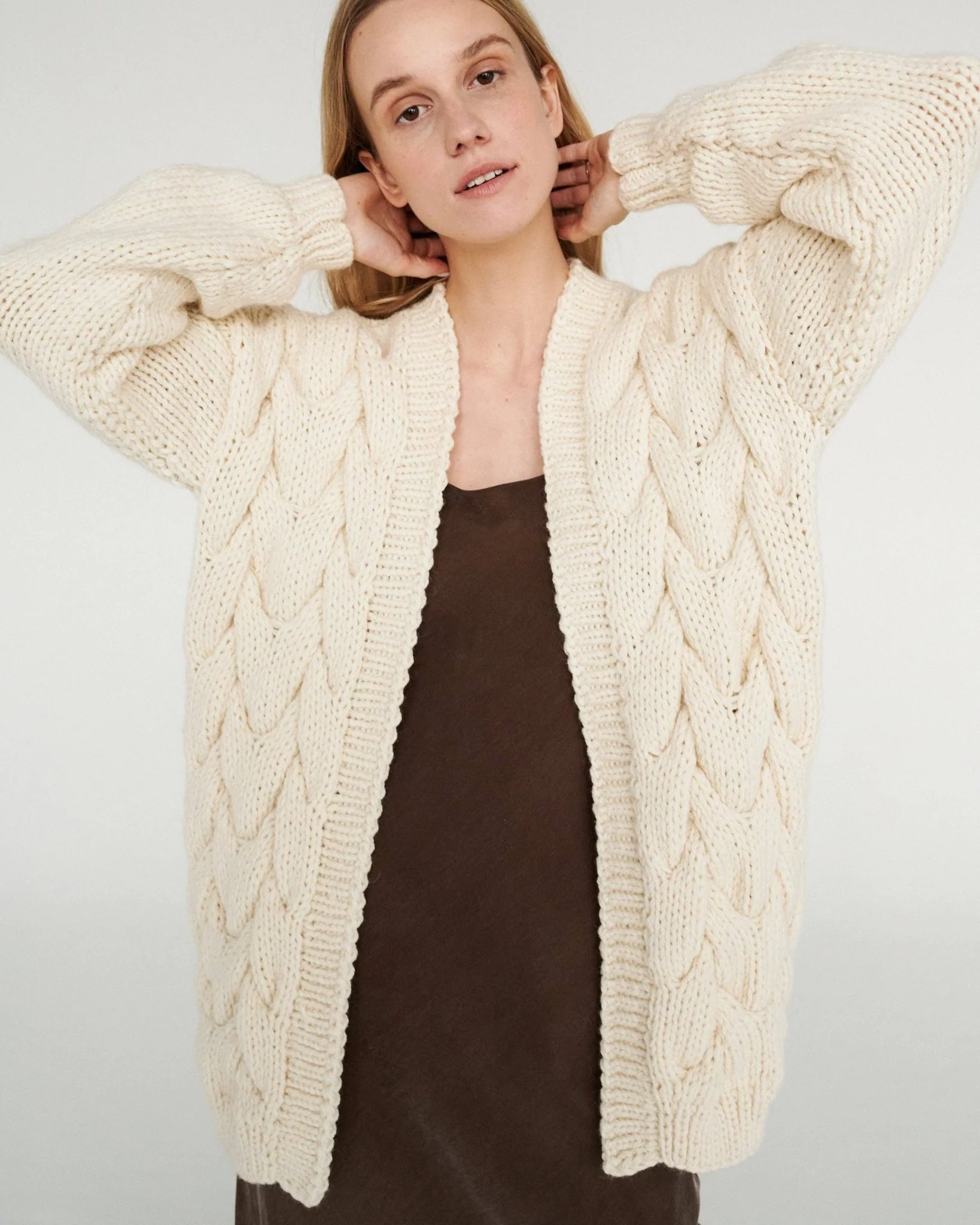 Twisted Erik | Wool & Alpaca Cardigan - Image 3