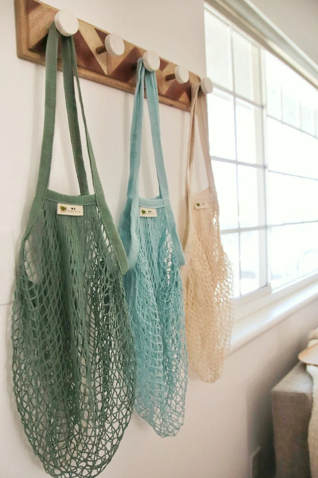 The "One Tripper" | Organic Cotton Mesh Market Bag - Image 2