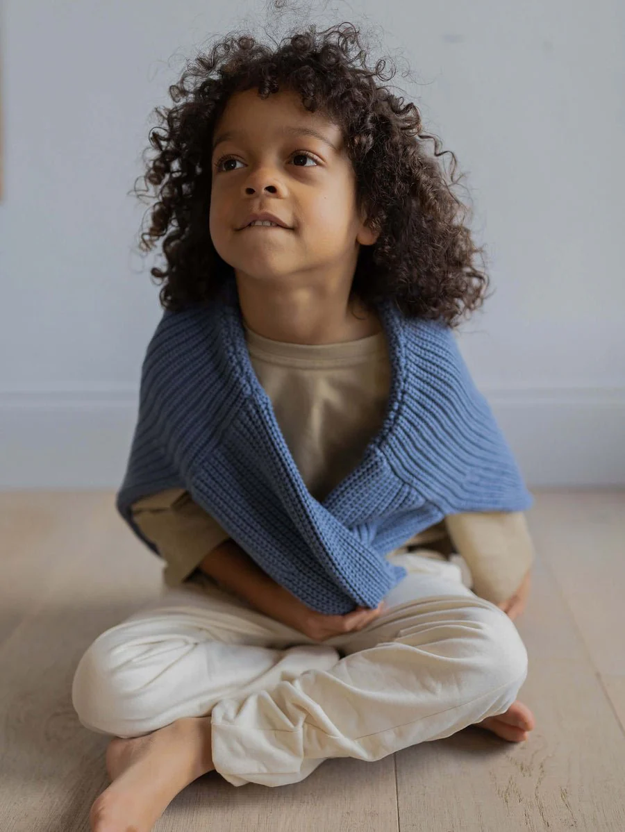 The Chunky Sweater | Cornflower Blue - Image 6