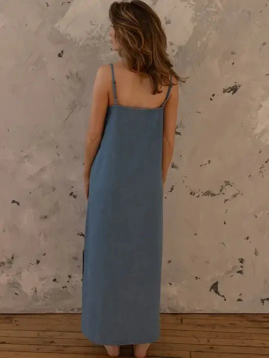 The Denim Cami Dress - Image 5