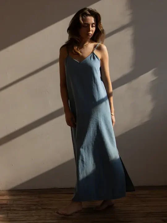The Denim Cami Dress - Image 7