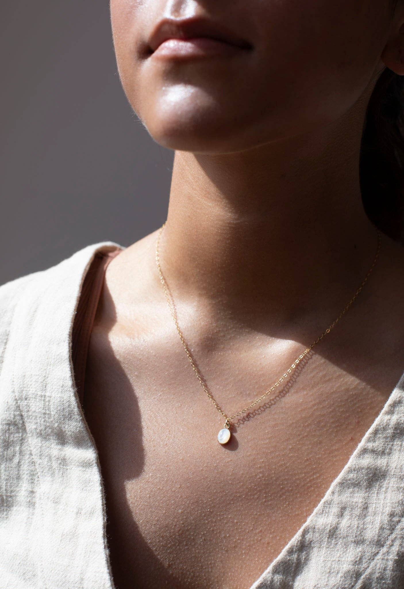 Aurelia Pendant Charm Necklace | 14k Gold Fill - Image 2