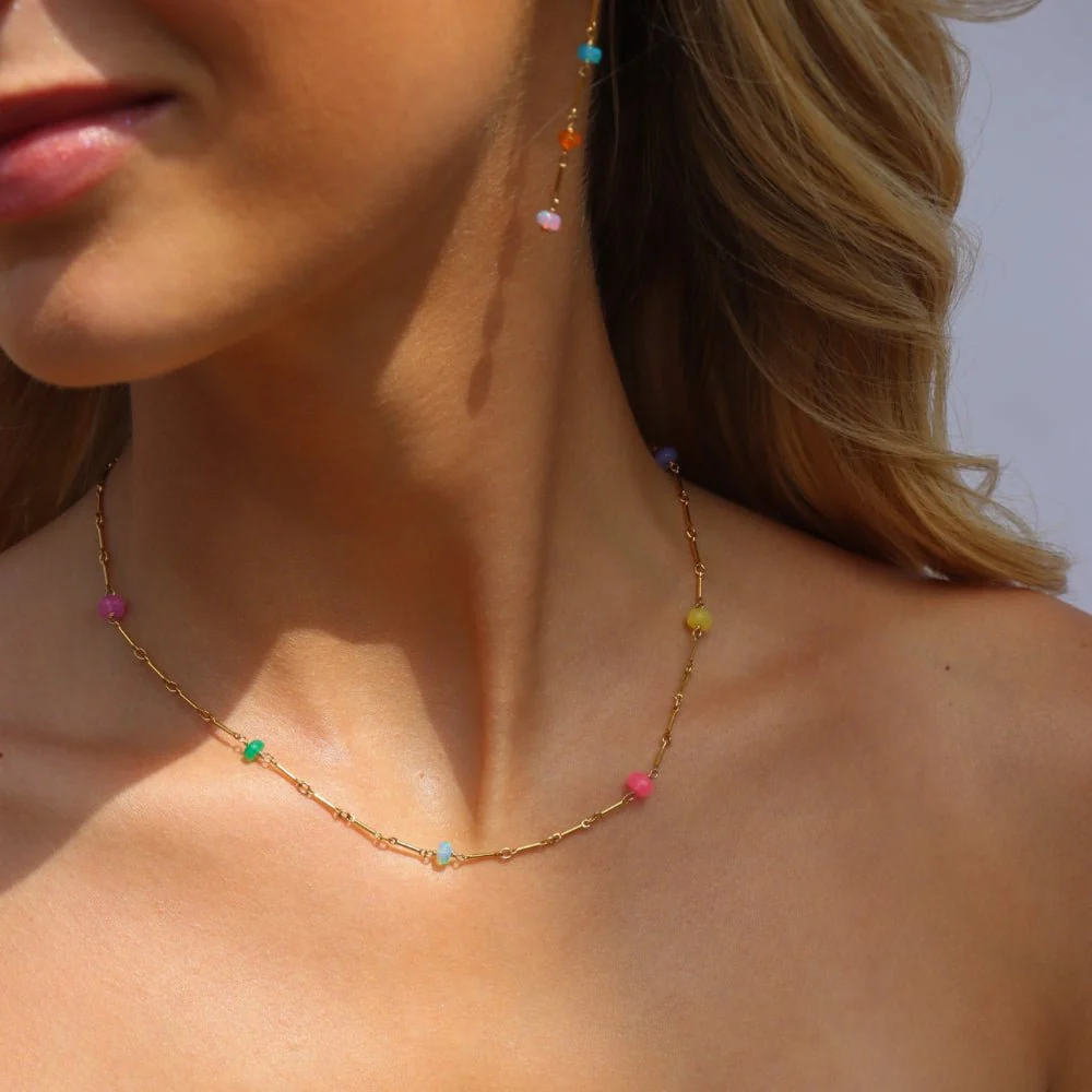 Disco Chain Necklace | 14k Gold Fill - Image 3