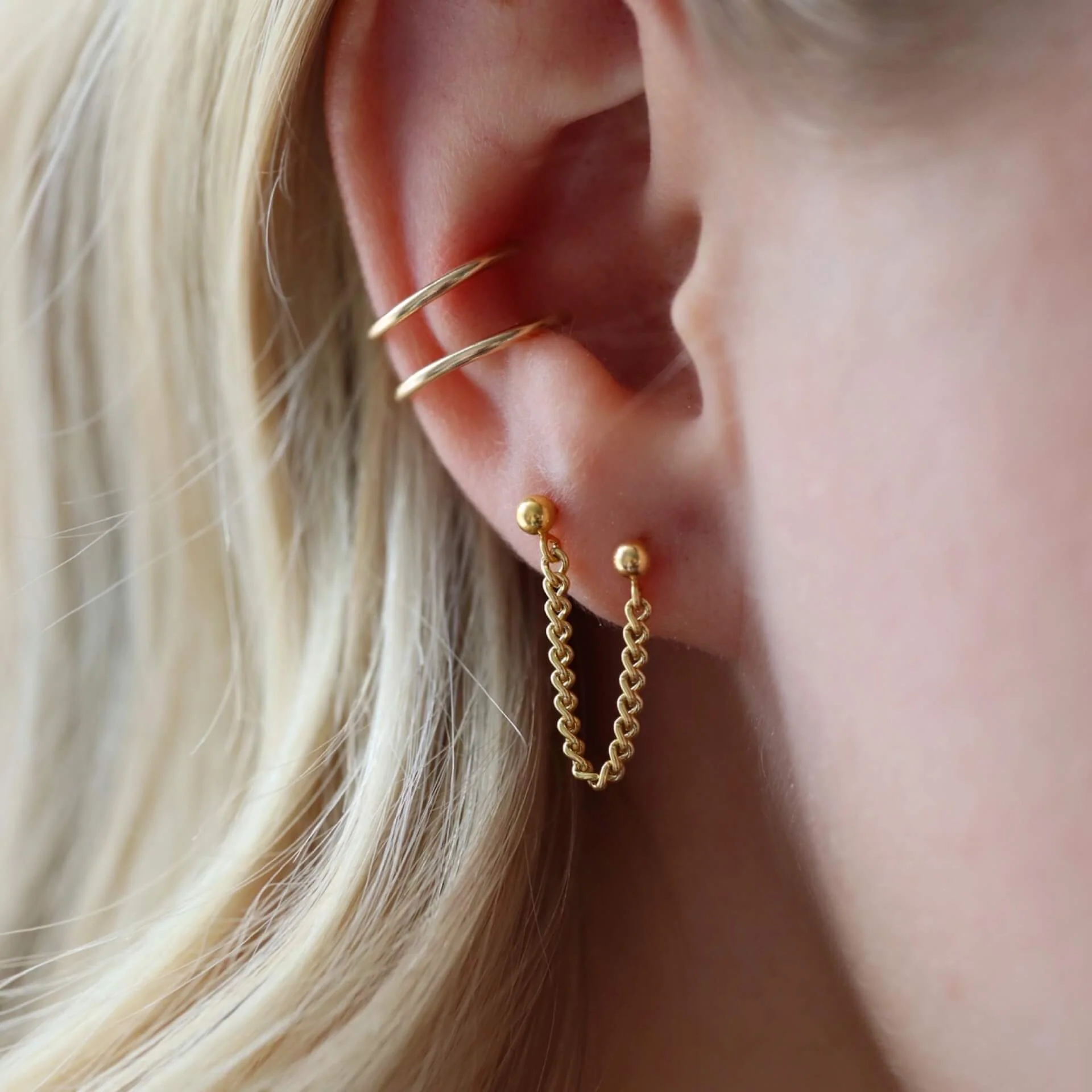 Double Wrap Ear Cuff - Image 2