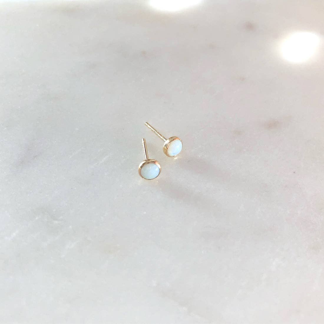 Opal Studs | 14k Gold Fill - Image 3