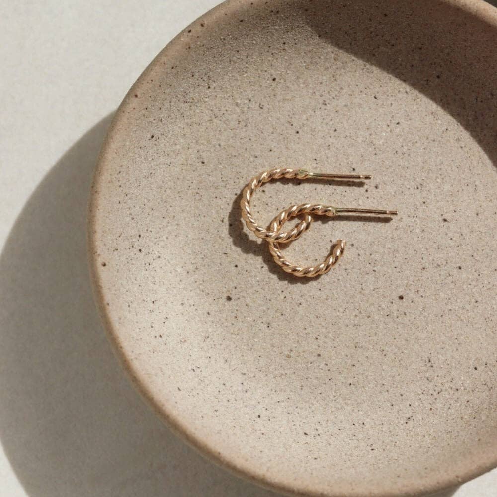 Spiral Hoops | 14k Gold Fill - Image 3