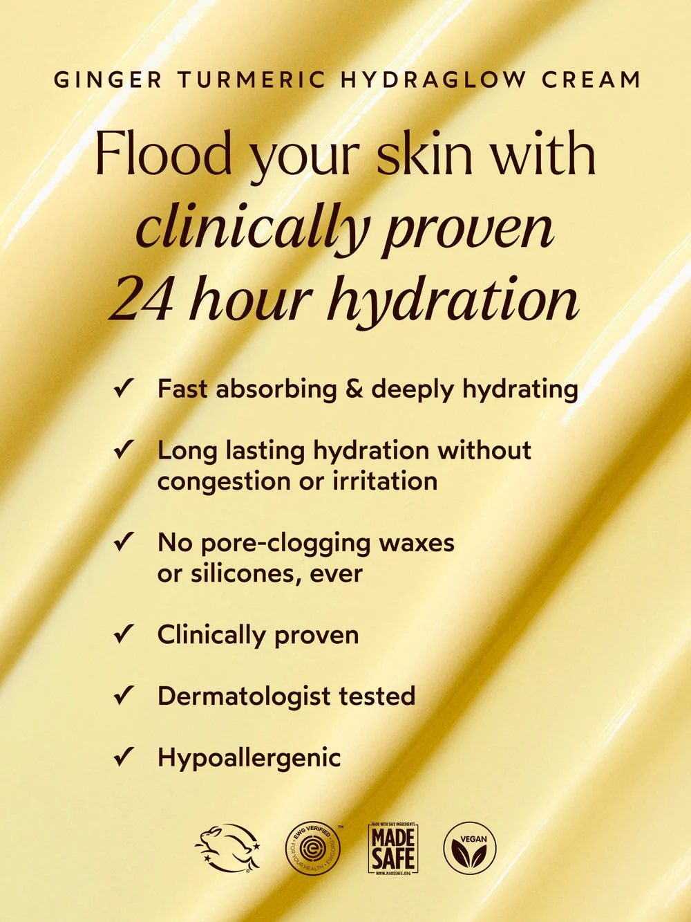 Ginger Turmeric Hydraglow Cream - Image 6