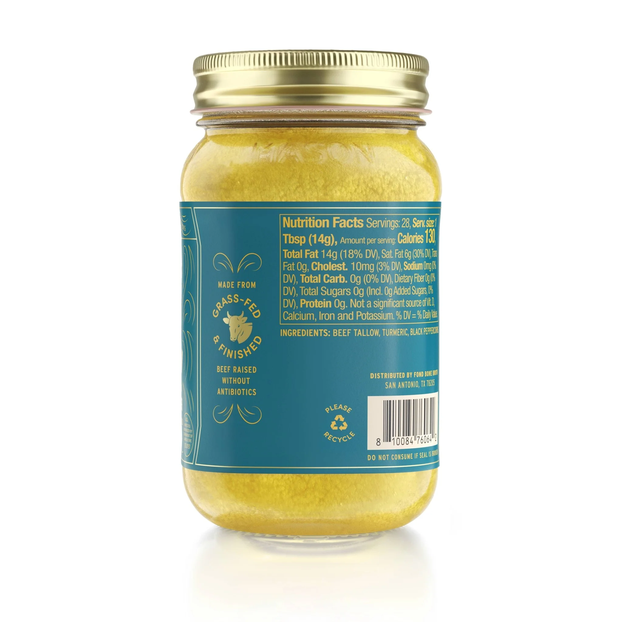 Turmeric & Black Pepper Regenerative Beef Tallow - Image 3