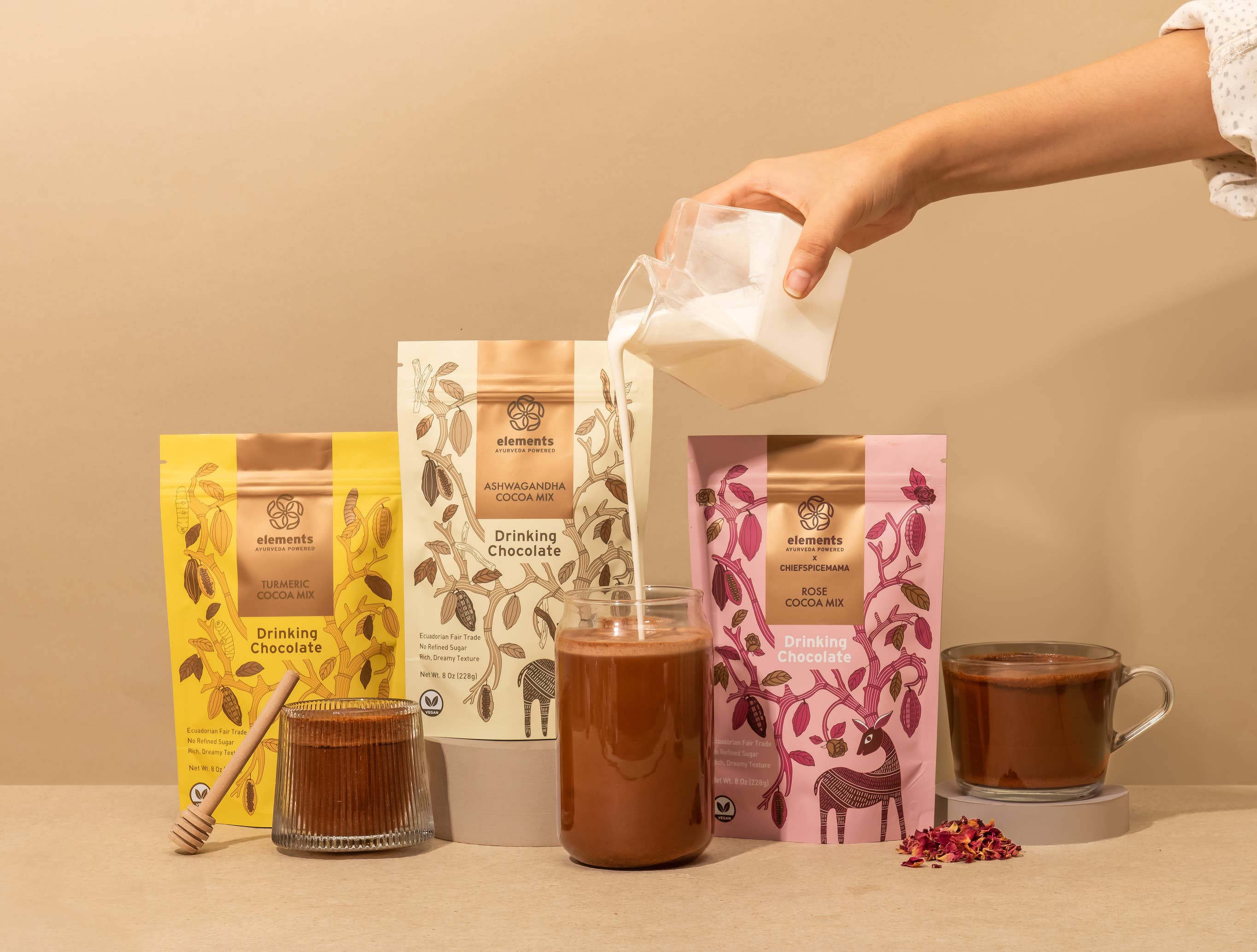 Turmeric Infused Drinking Hot Chocolate | Vegan - Image 3