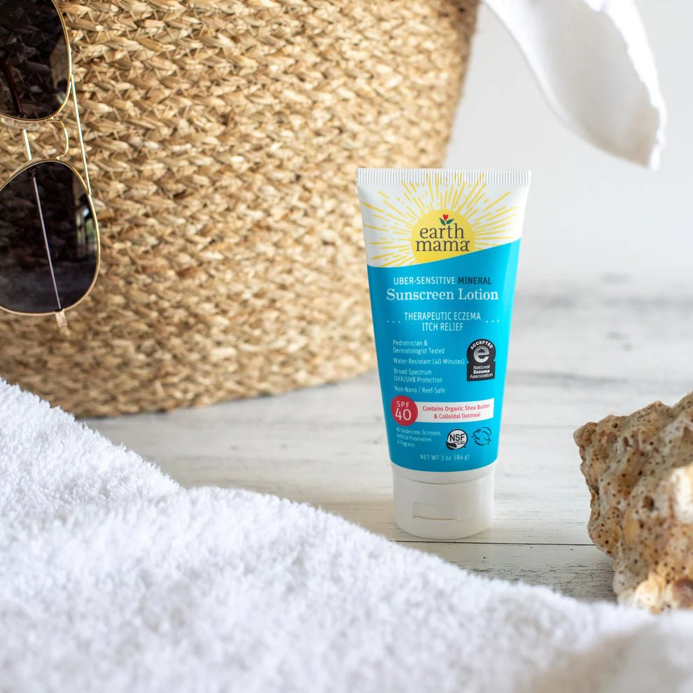 Uber-Sensitive Mineral Sunscreen Lotion | SPF 40 - Image 3