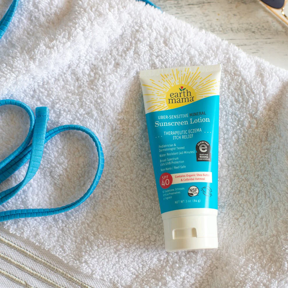 Uber-Sensitive Mineral Sunscreen Lotion | SPF 40 - Image 4